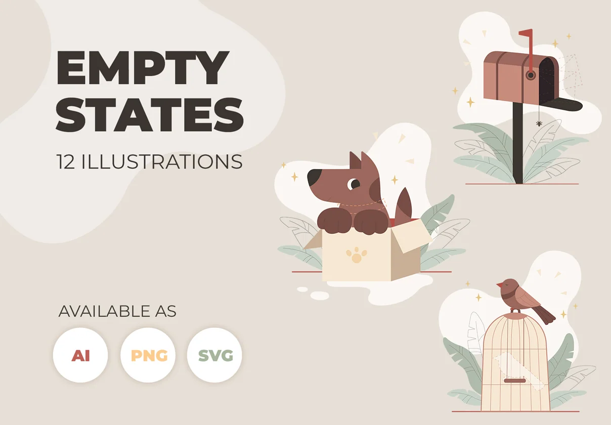 Empty States Illustrations