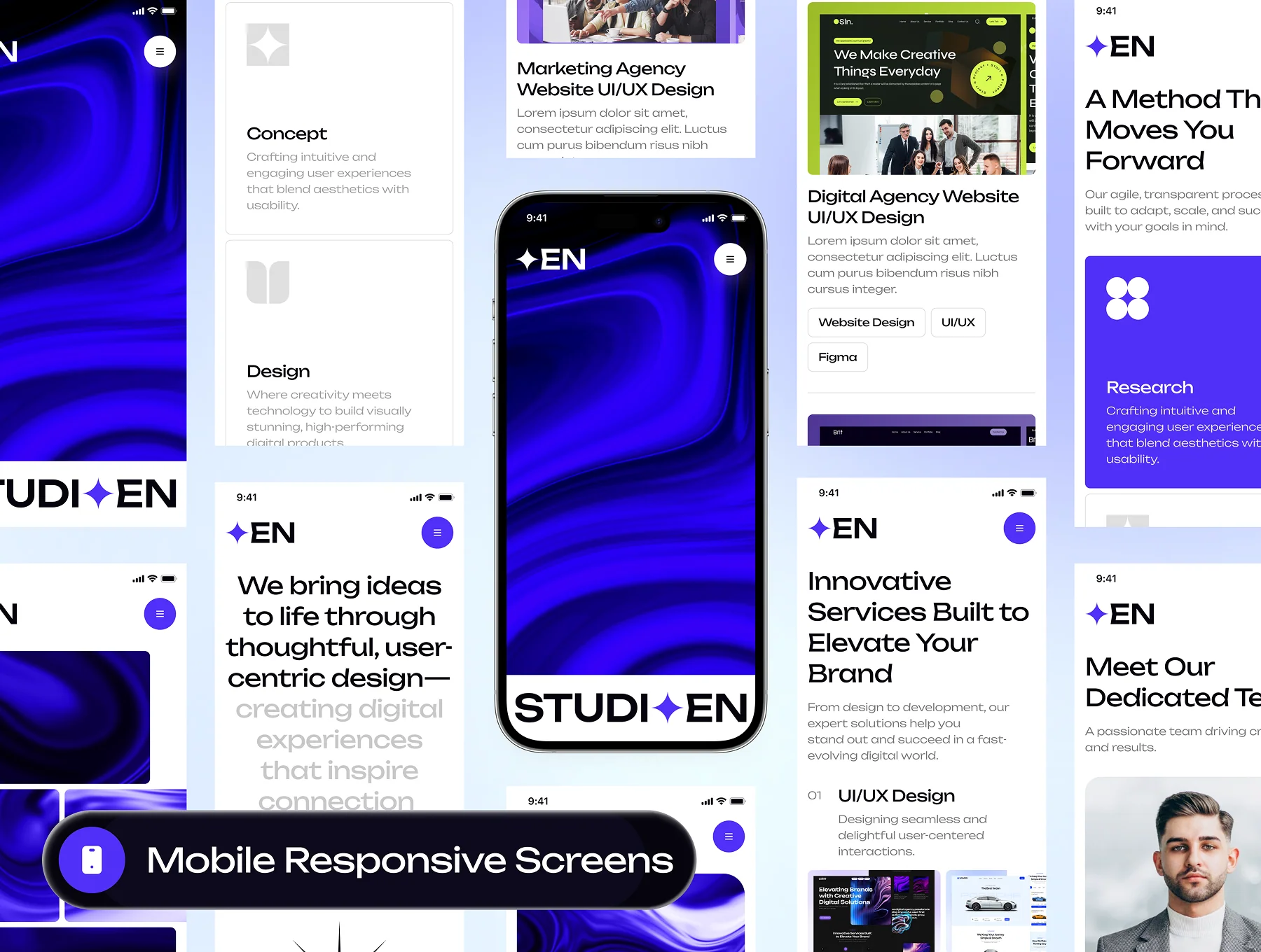 EN - Digital Agency Website Framer Template 9