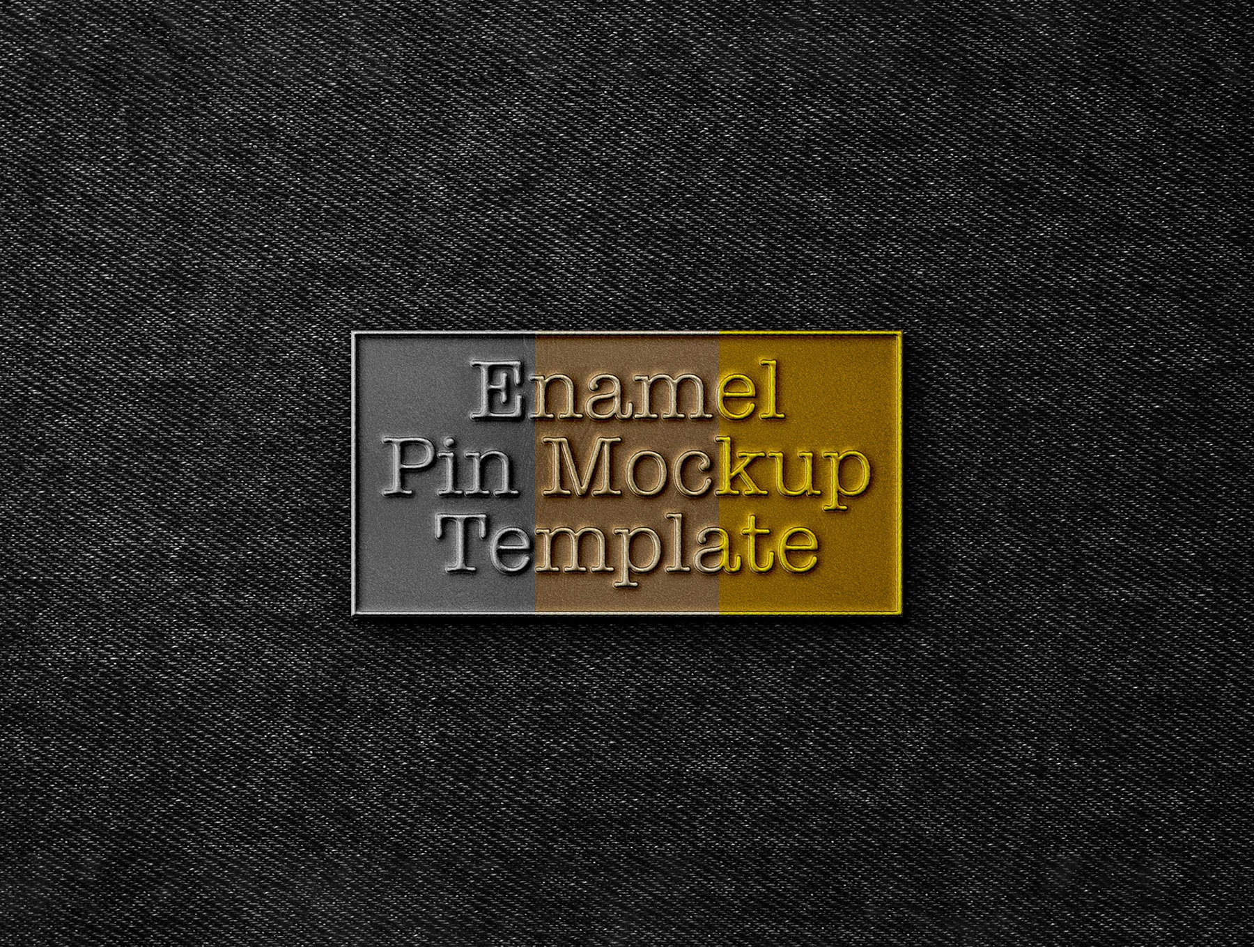 Enamel Pin Mockup 2