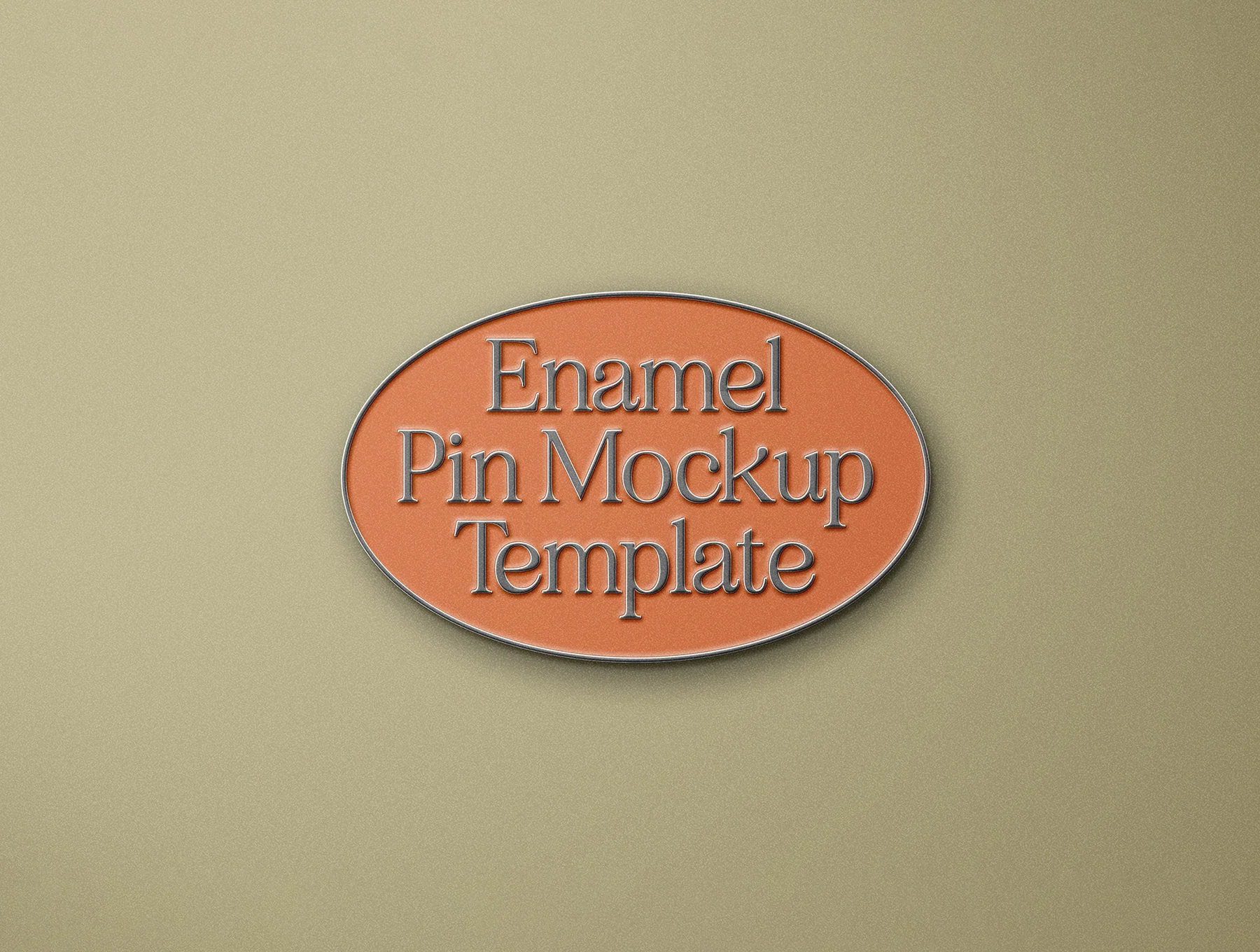 Enamel Pin Mockup 3