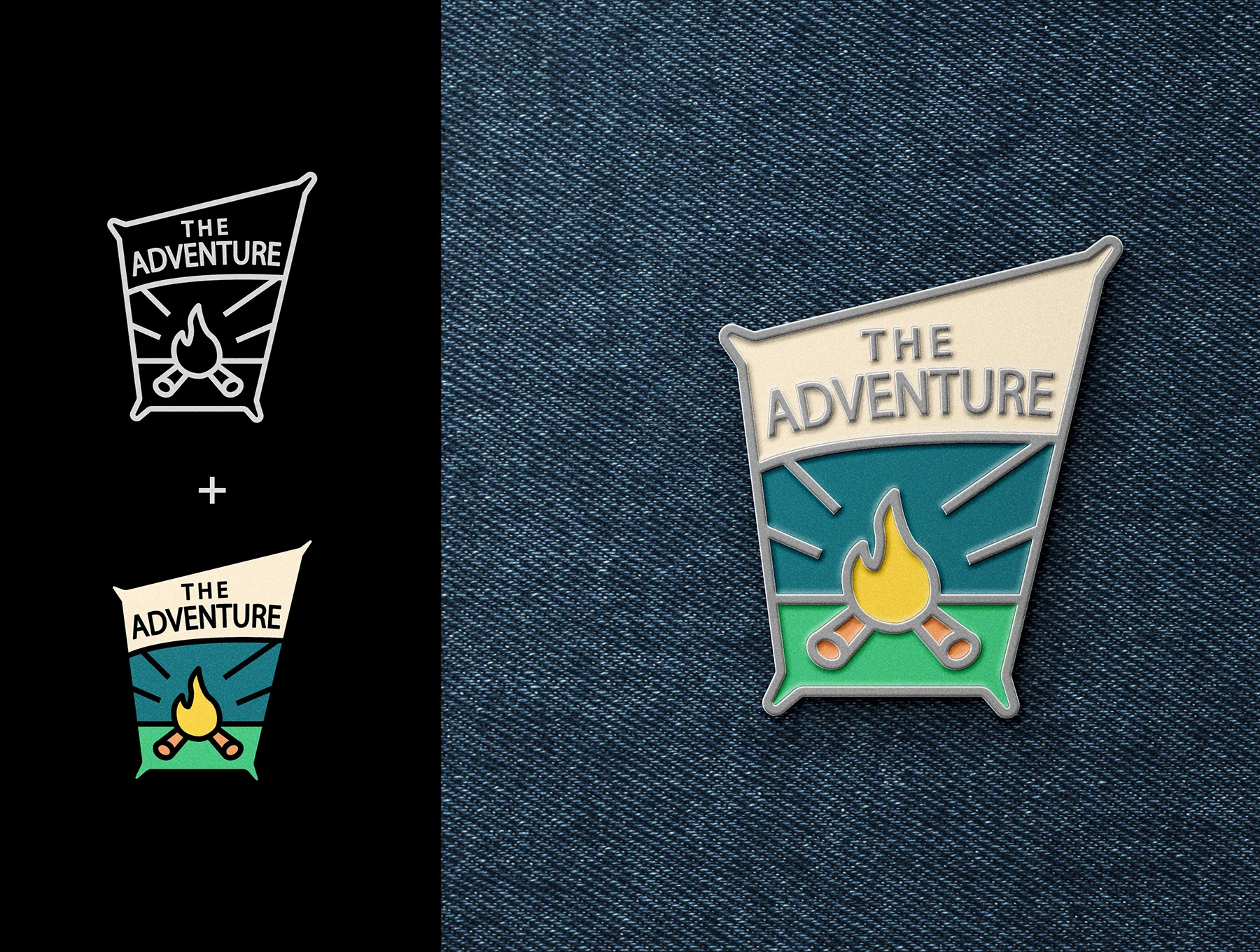 Enamel Pin Mockup 4