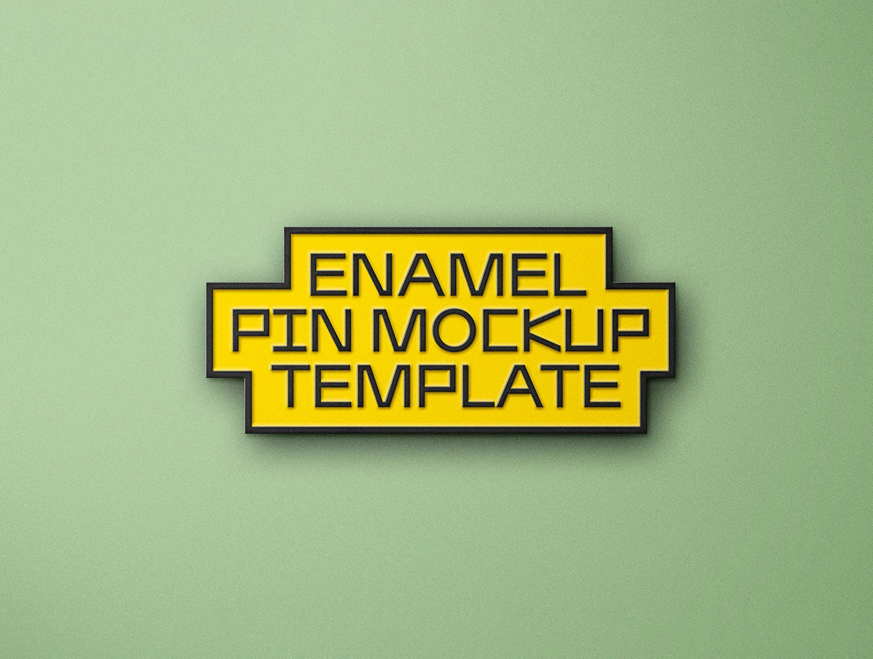 Enamel Pin Mockup 6