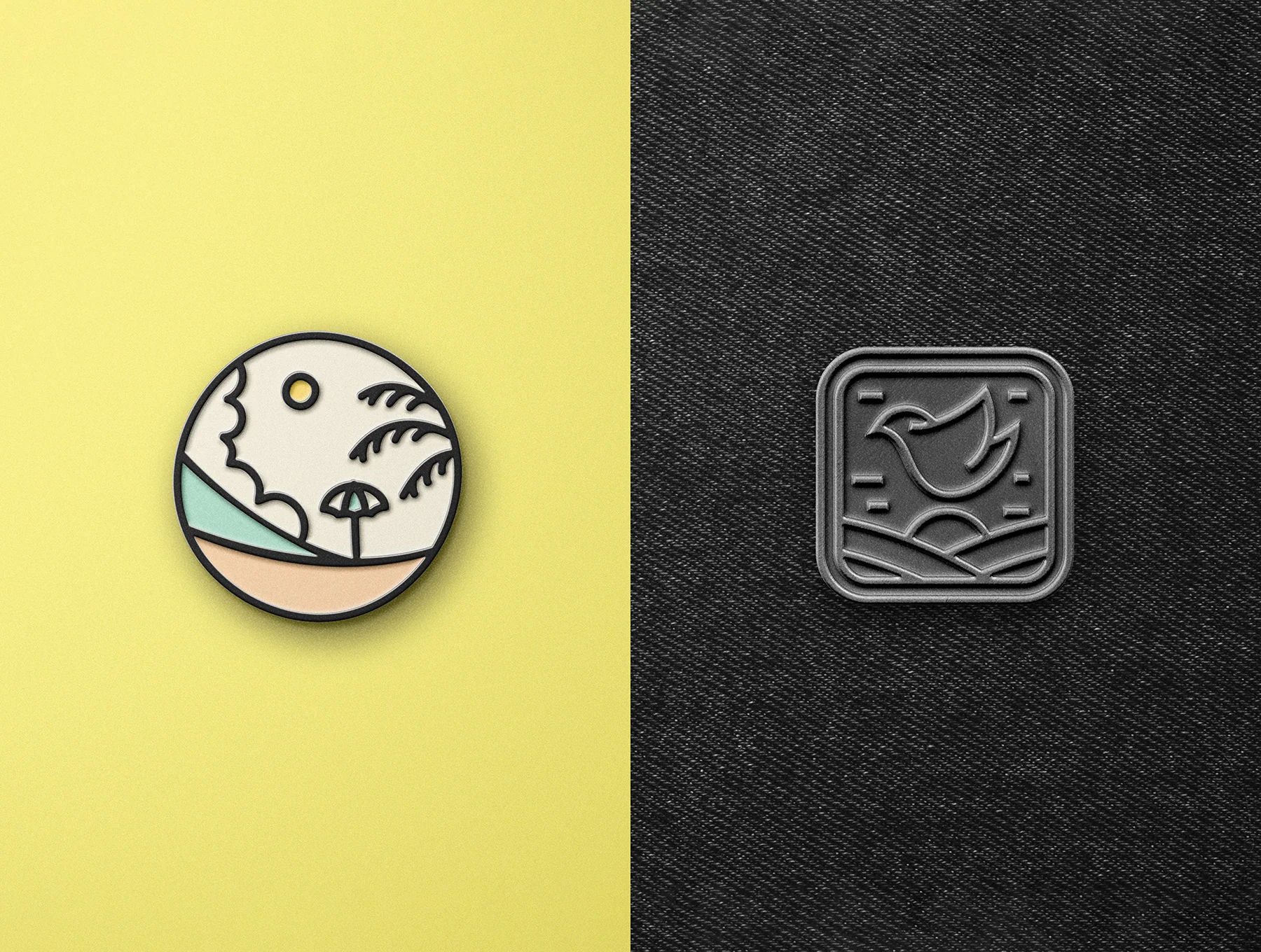 Enamel Pin Mockup 7