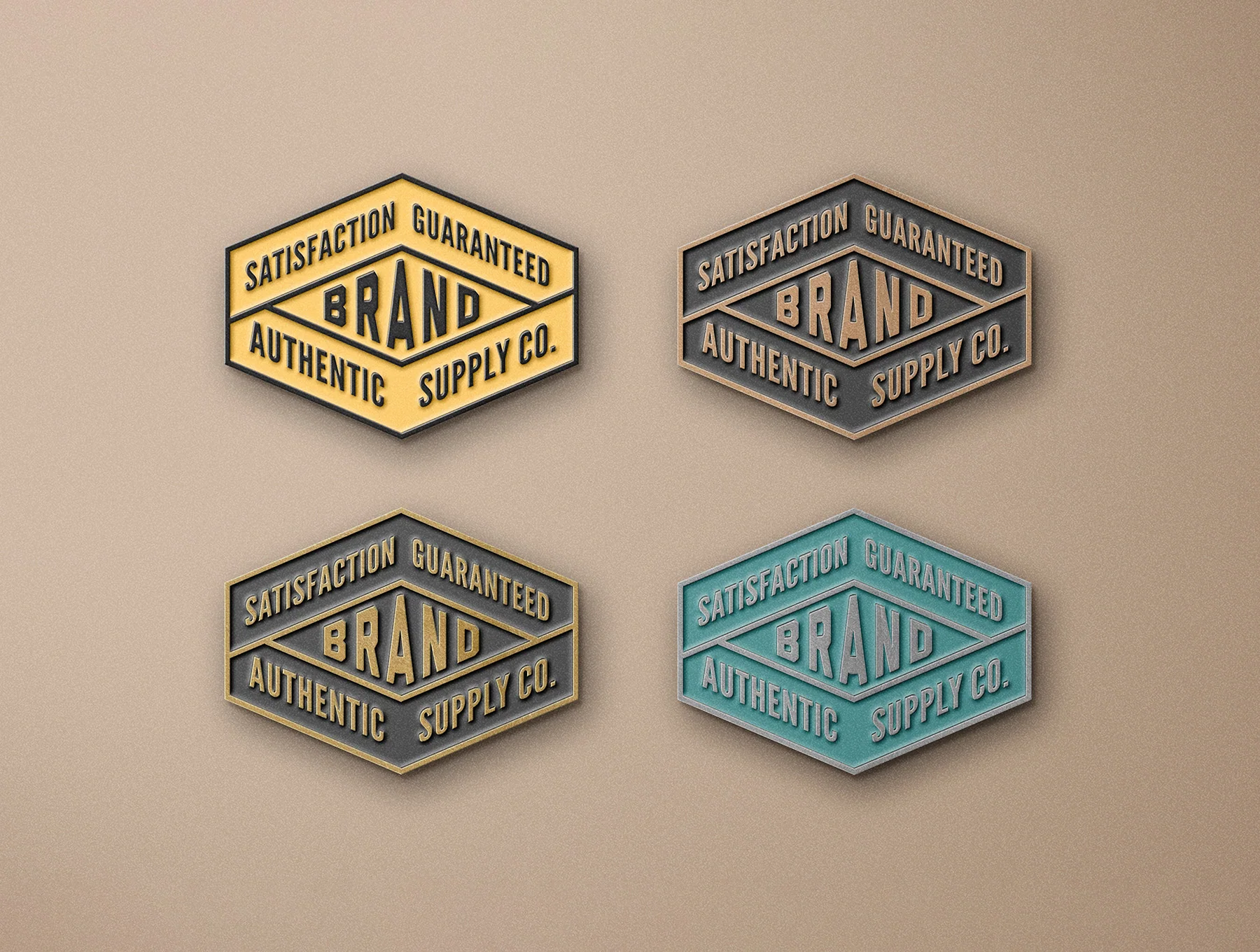 Enamel Pin Mockup 8