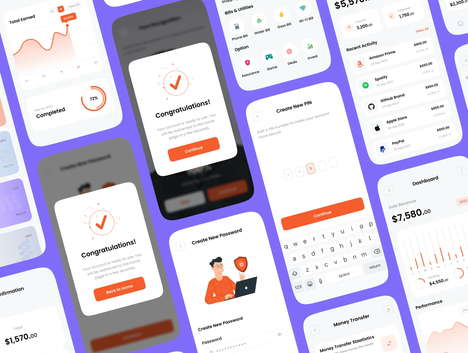 enbank - Finance Mobile App UI Kit 7