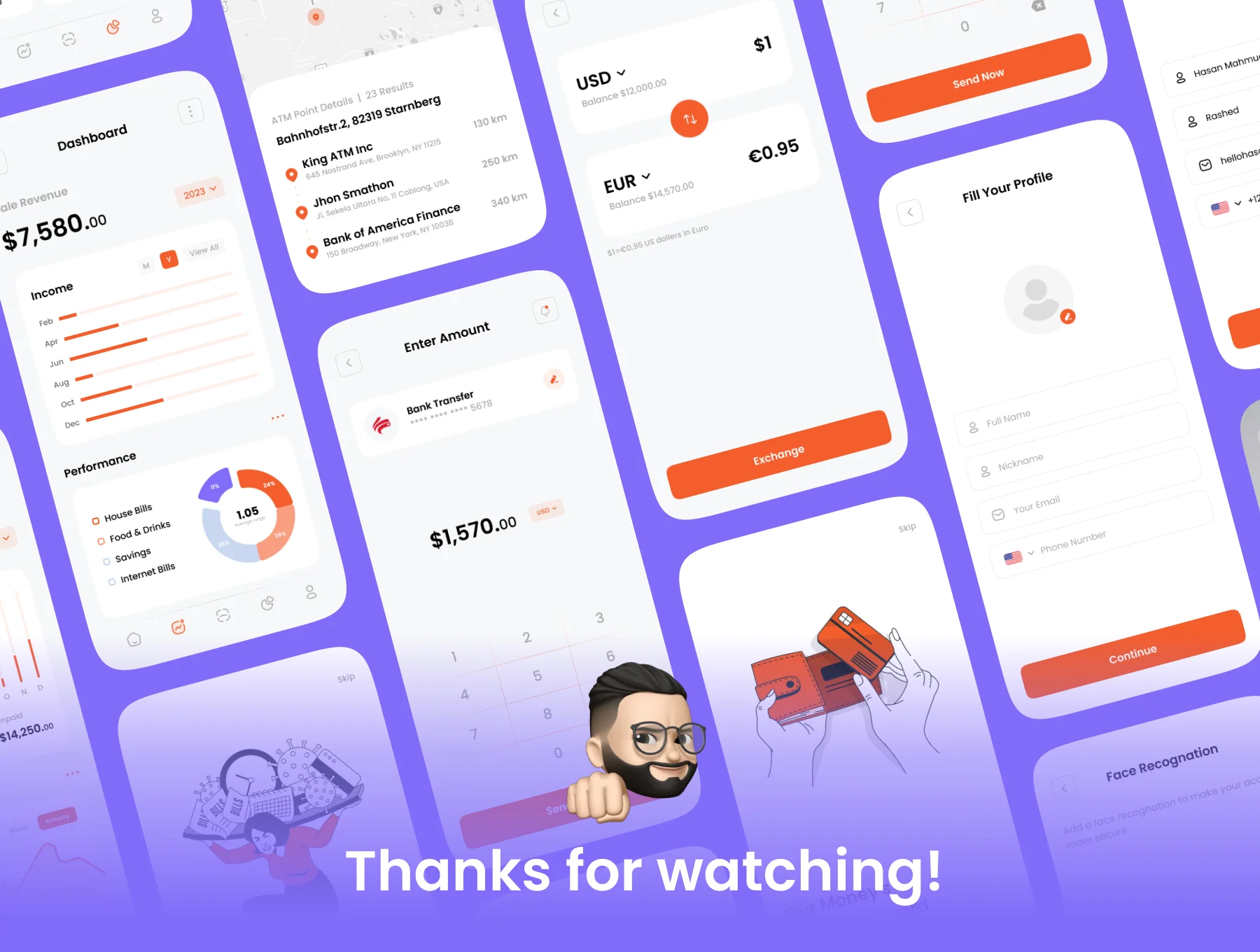 enbank - Finance Mobile App UI Kit 8