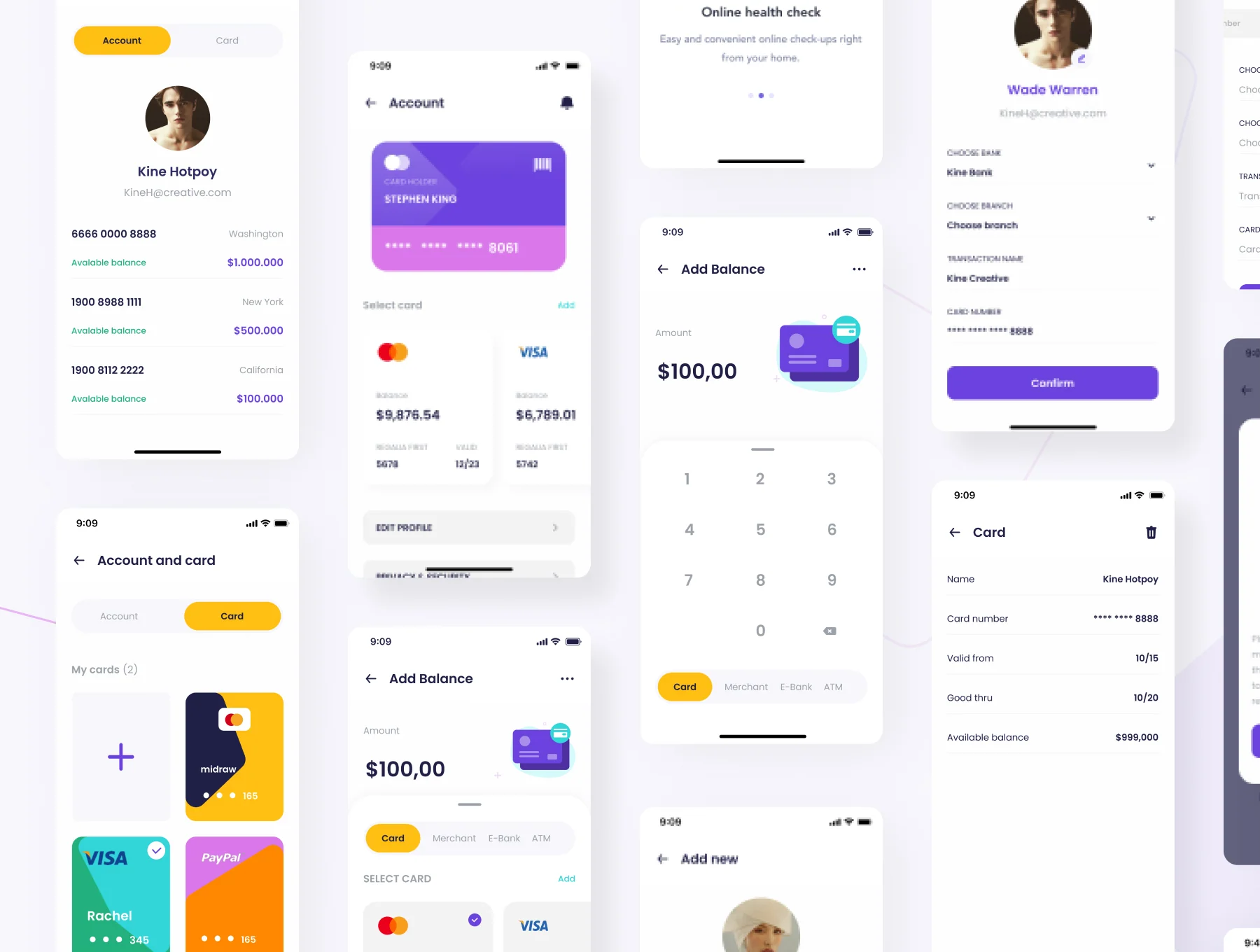 Enderma Wallet - Finance App UI Kit 5