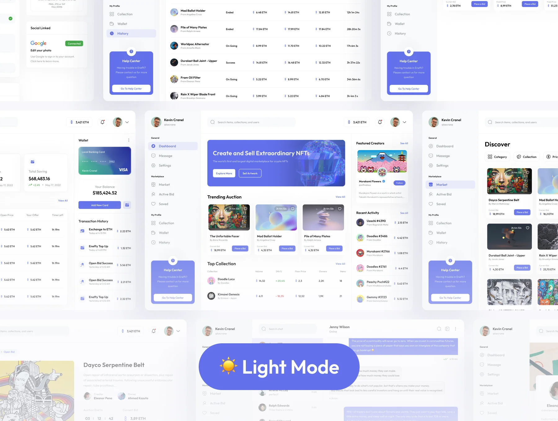Enefthi - NFT Marketplace Dashboard 5