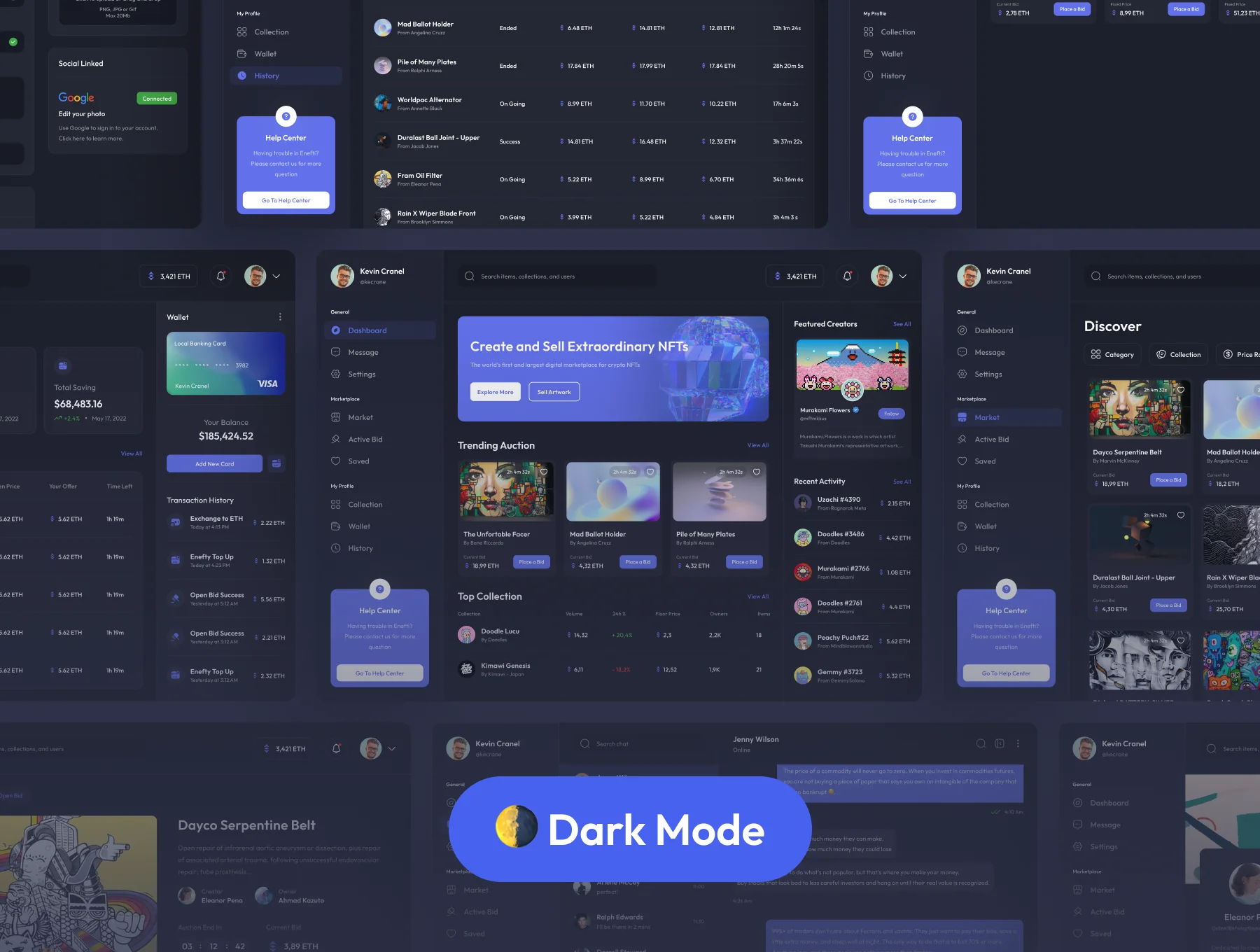 Enefthi - NFT Marketplace Dashboard 6