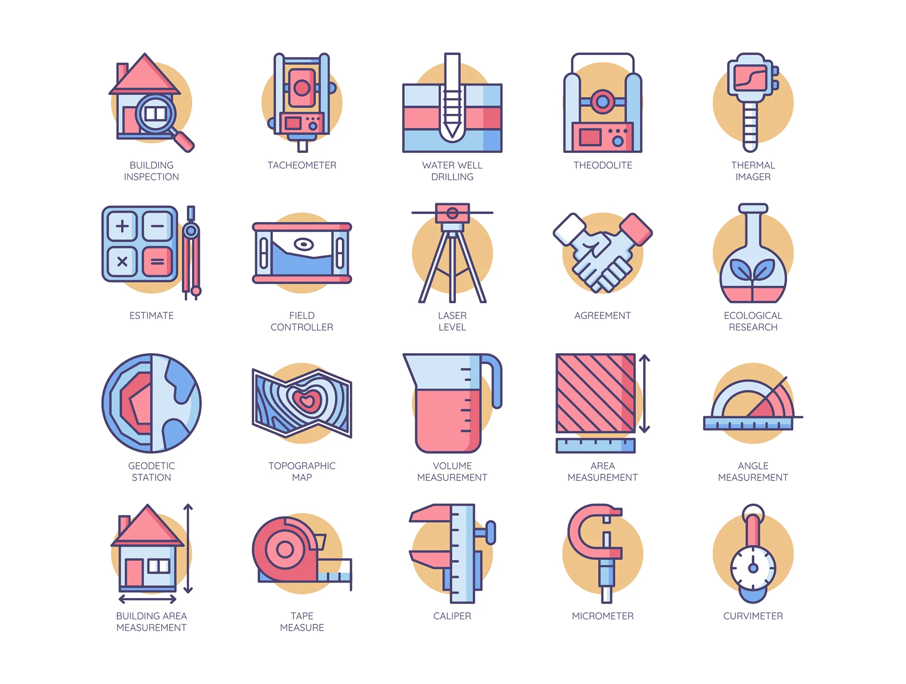 70 Engineering Icons | Butterscotch Series 3