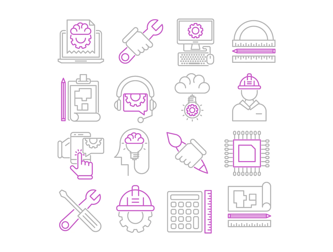 16 Engineering Icons 3