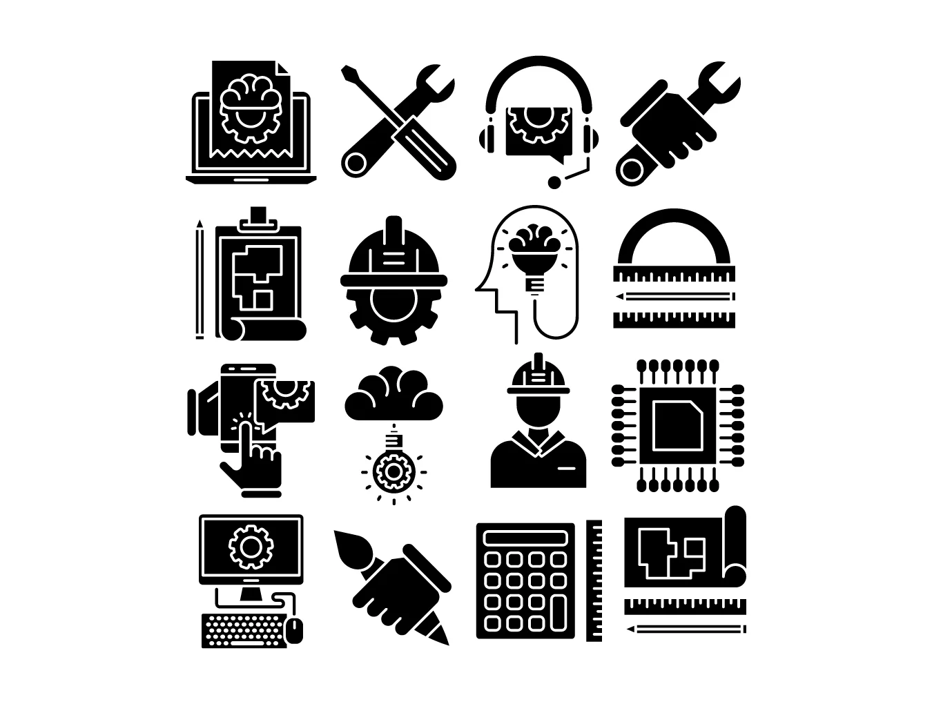 16 Engineering Icons 4