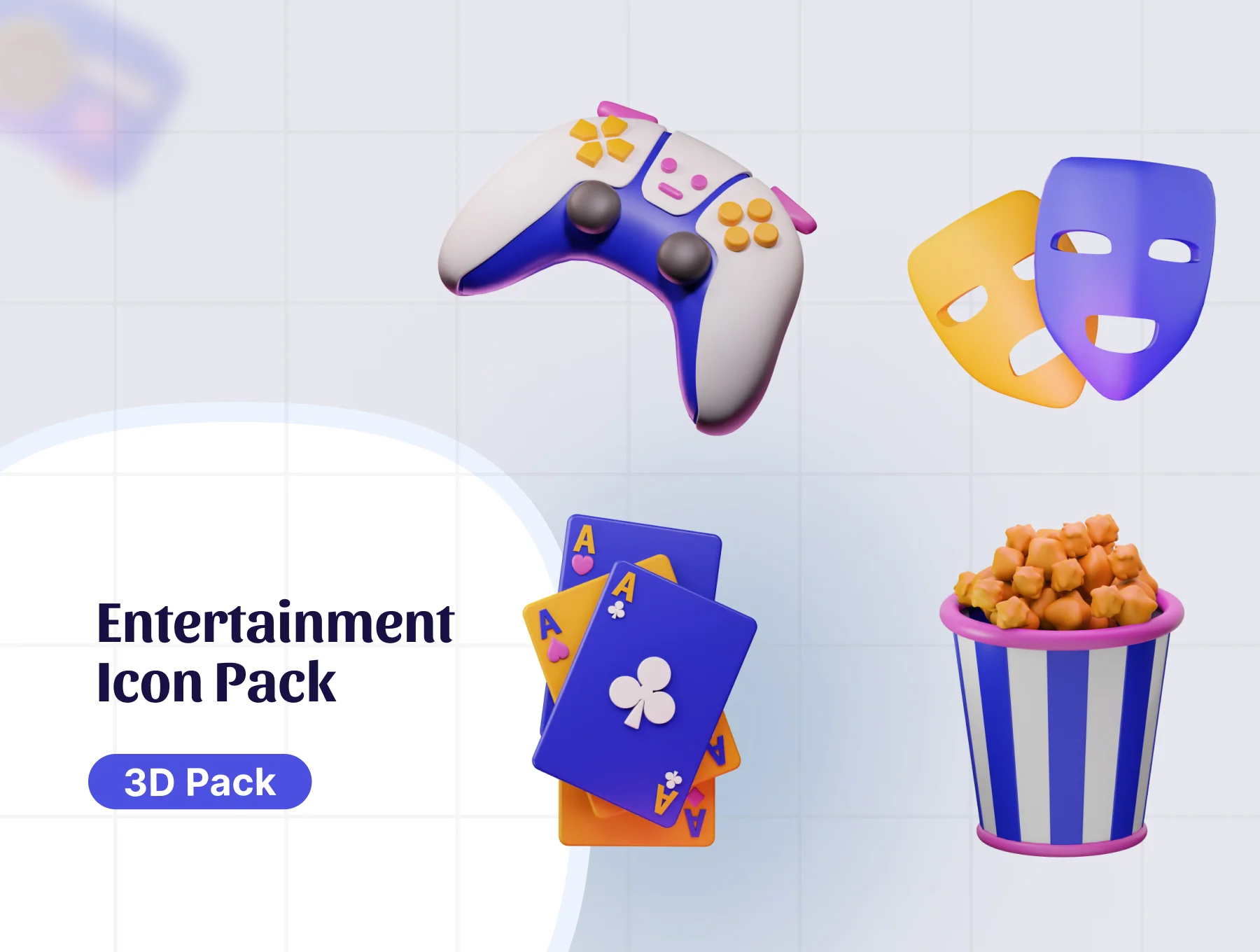 Entertainment 3D Icon 7
