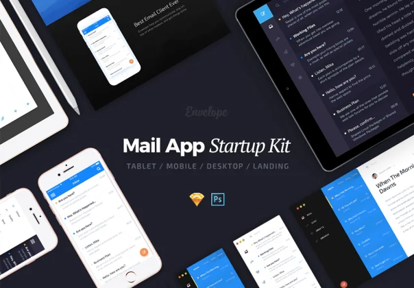 Envelope Startup UI Kit