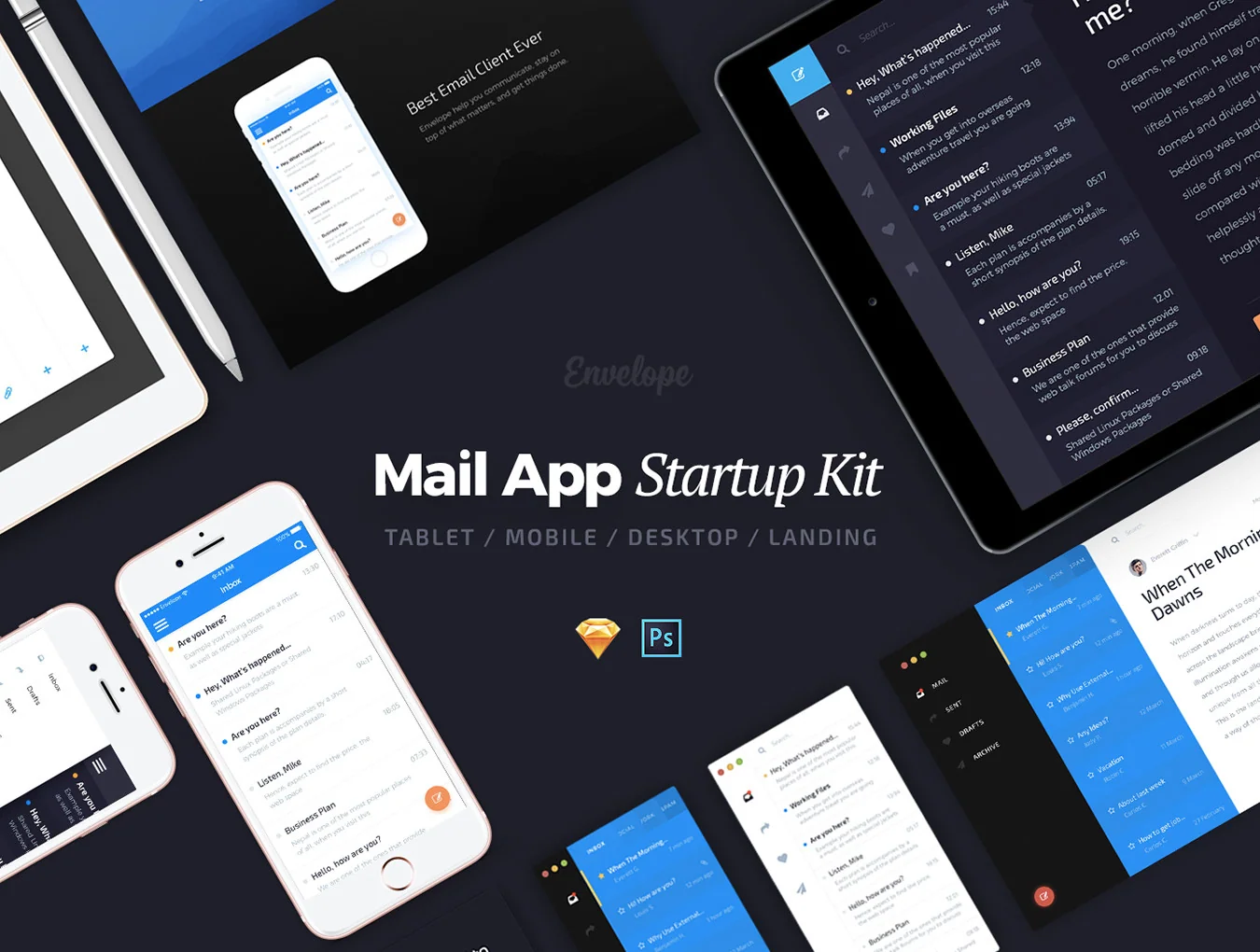 Envelope Startup UI Kit