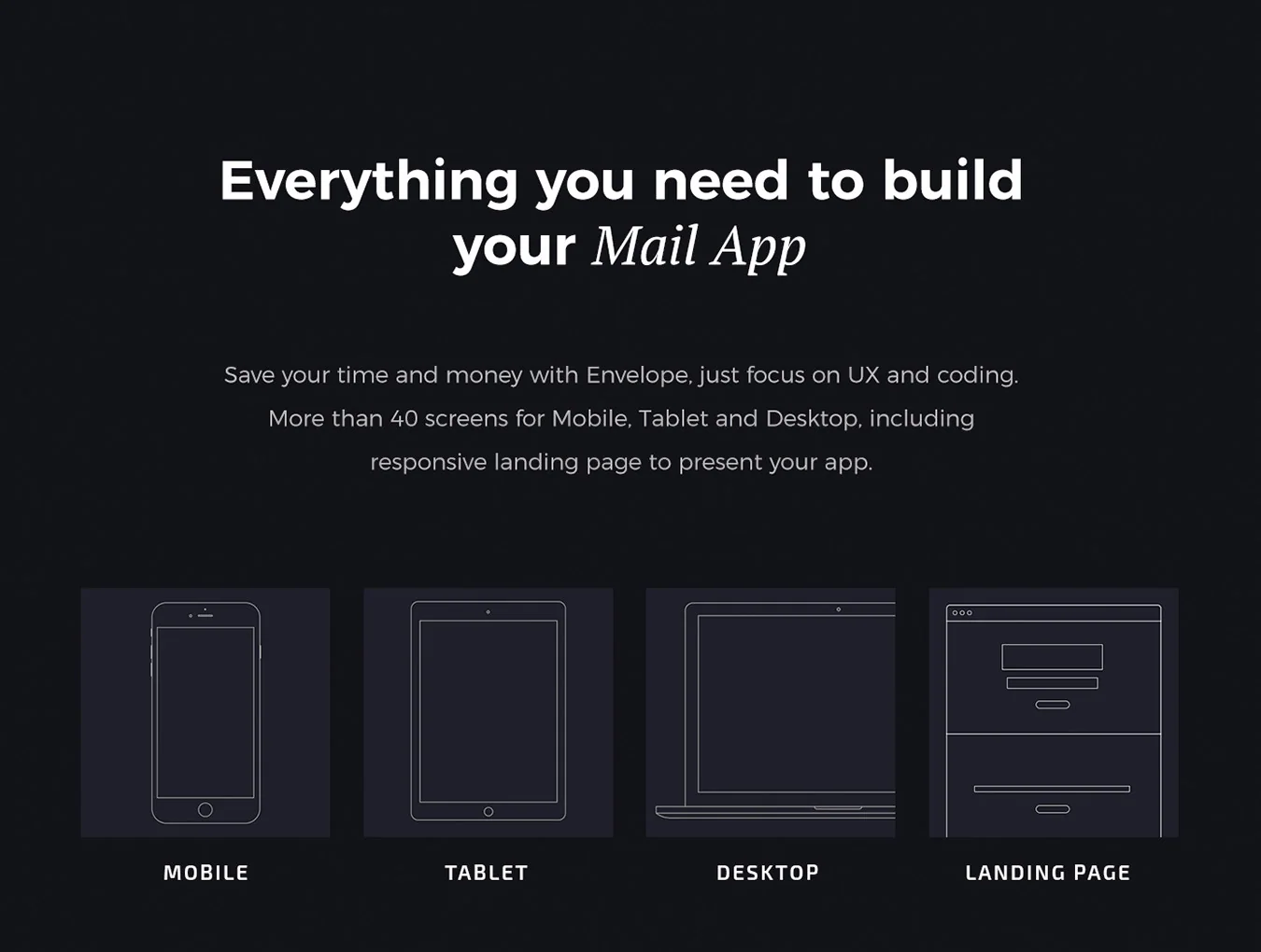 Envelope Startup UI Kit 2