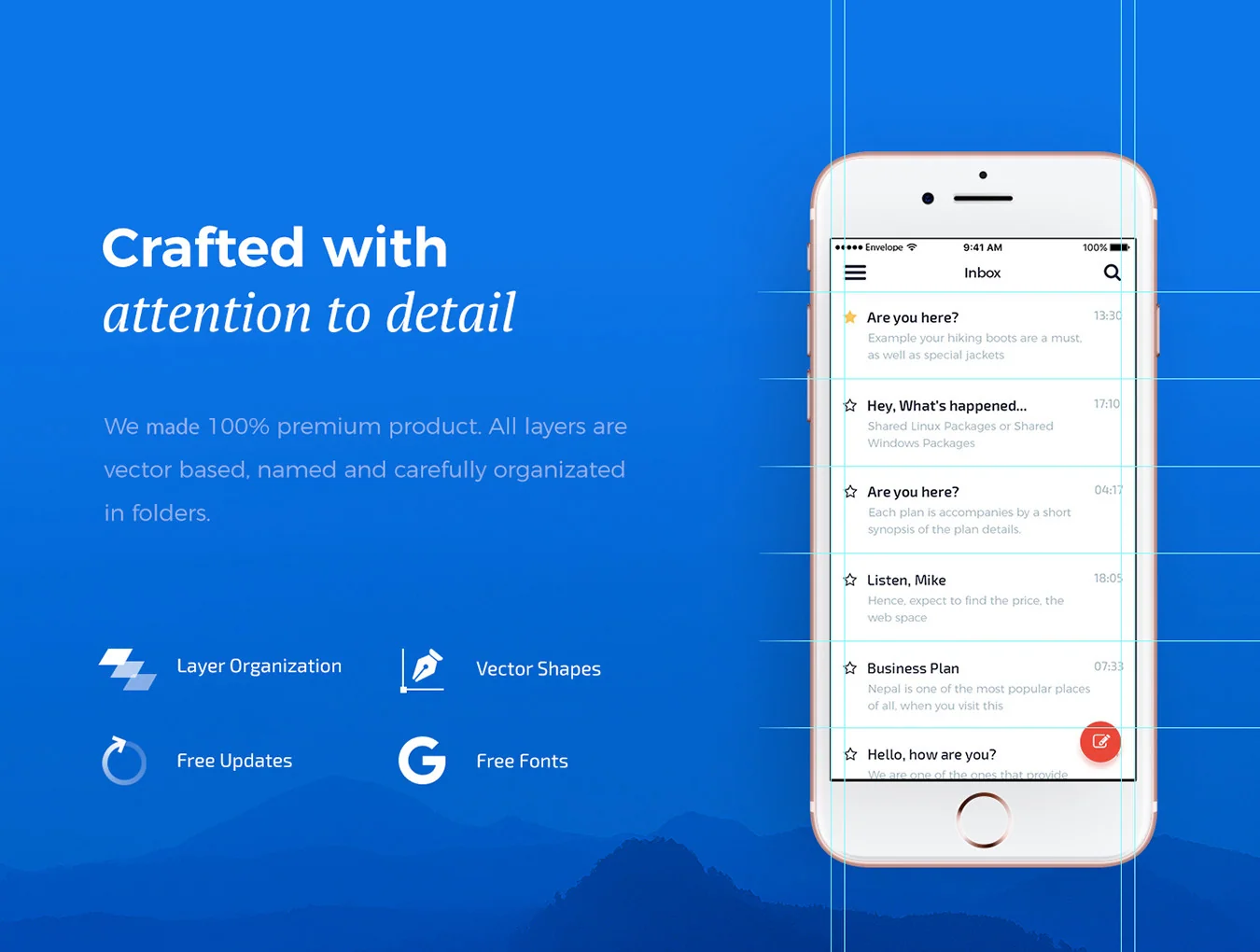 Envelope Startup UI Kit 4