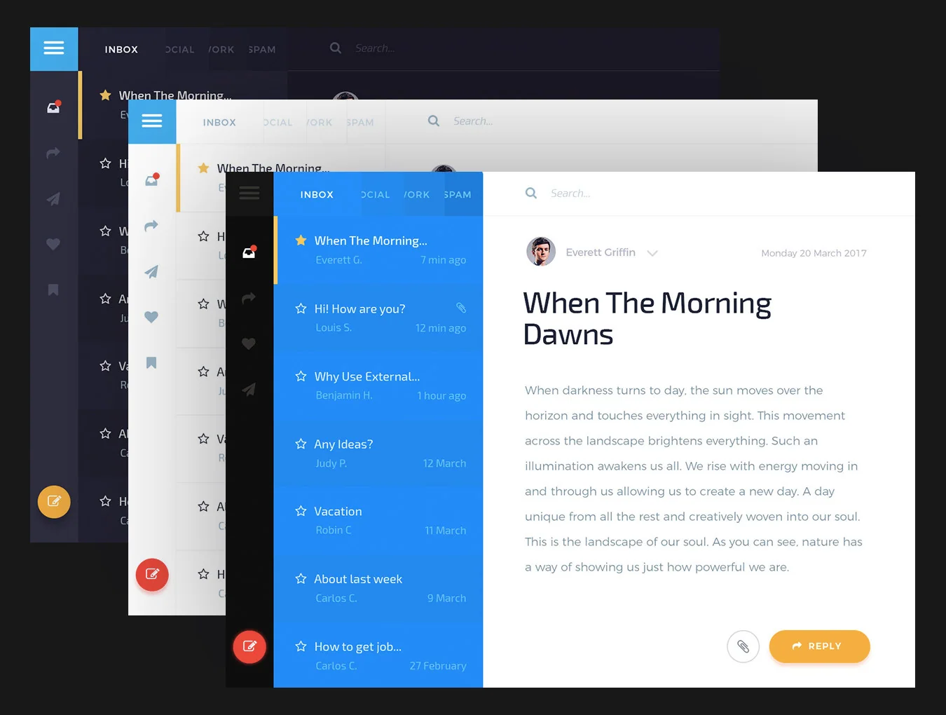 Envelope Startup UI Kit 6