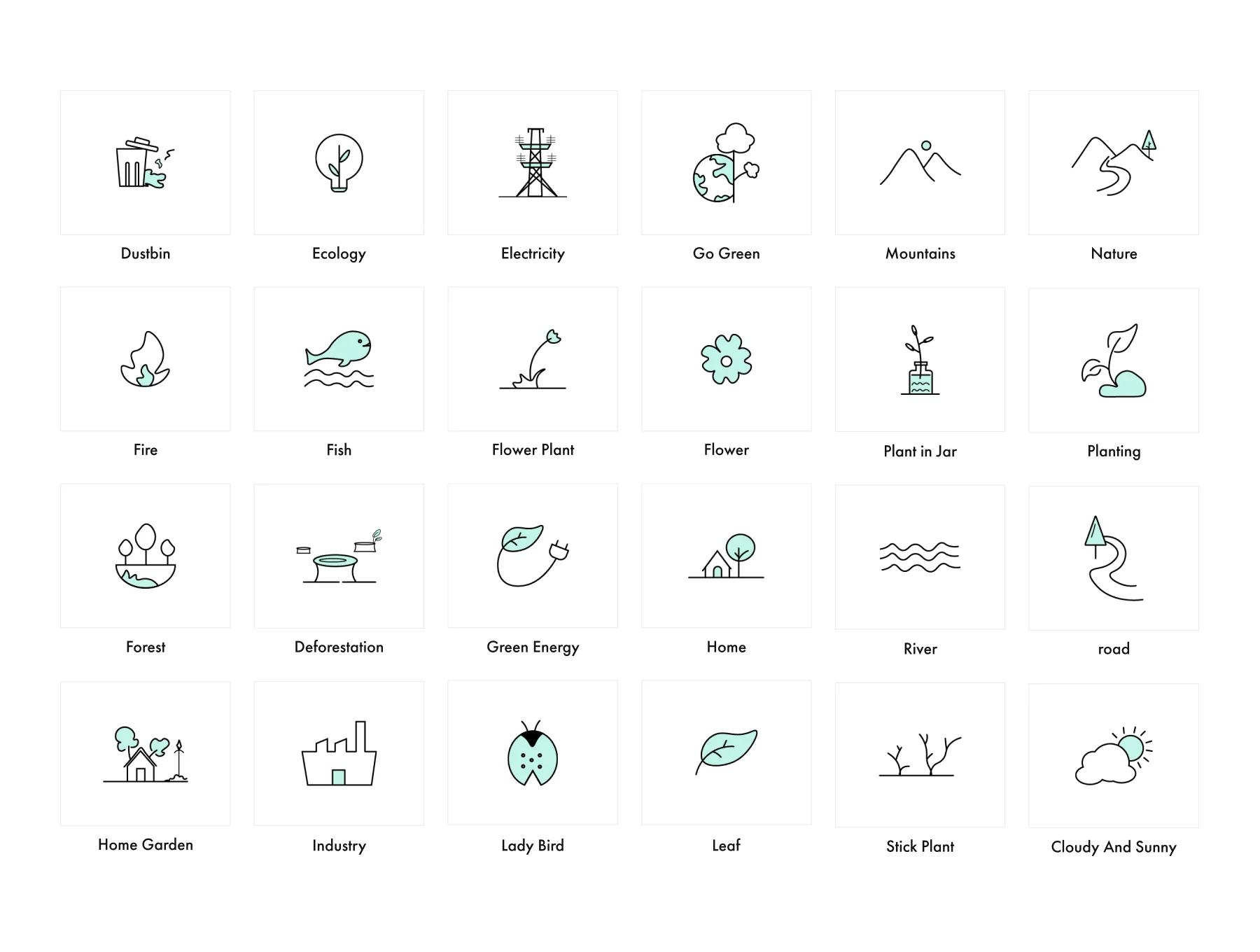 Environment Icons 3