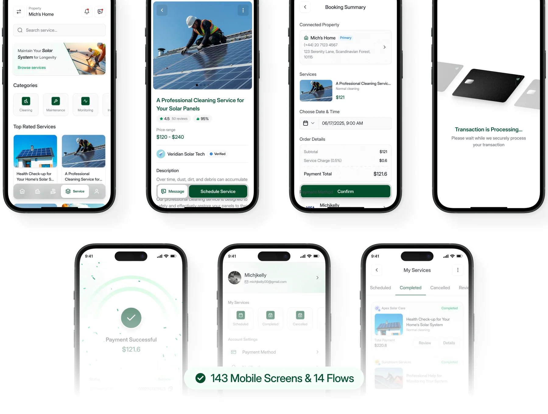 Eon - Home Solar Panel Management UI Kit 7