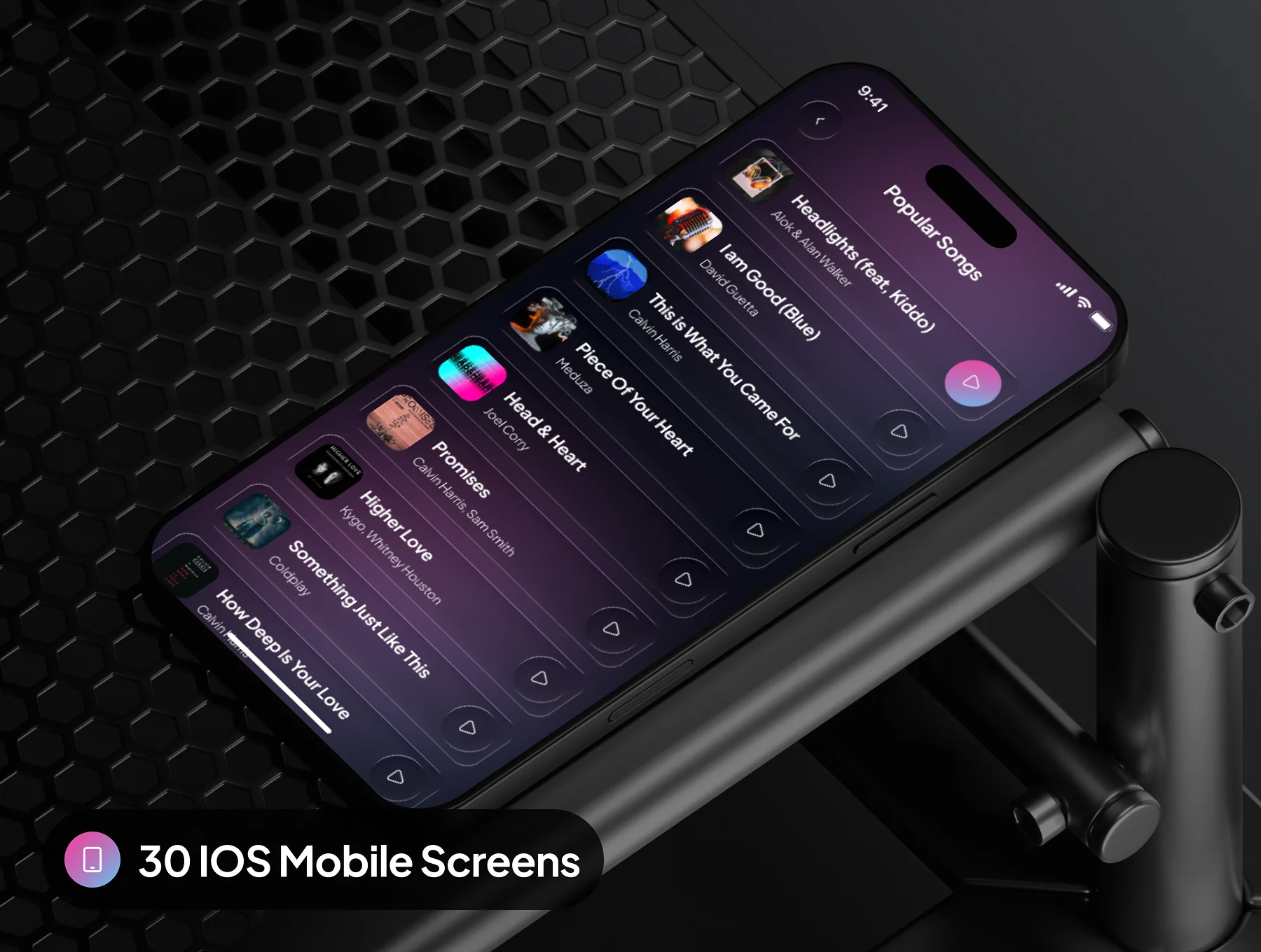 Eotin - Music Player App UI Kit 9