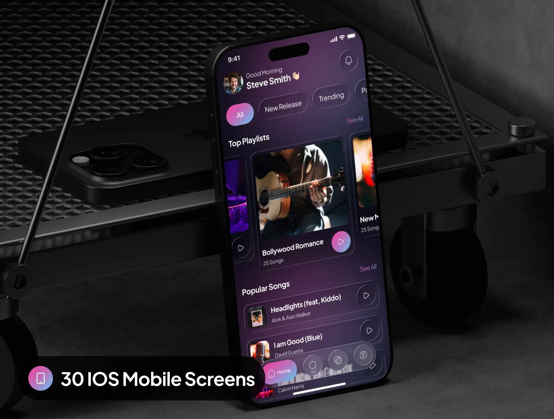 Eotin - Music Player App UI Kit 5