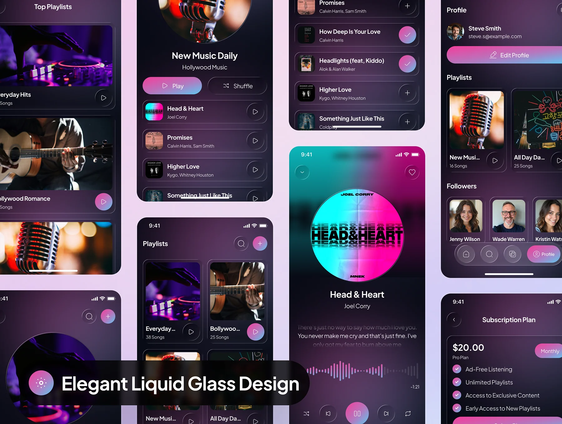 Eotin - Music Player App UI Kit 8