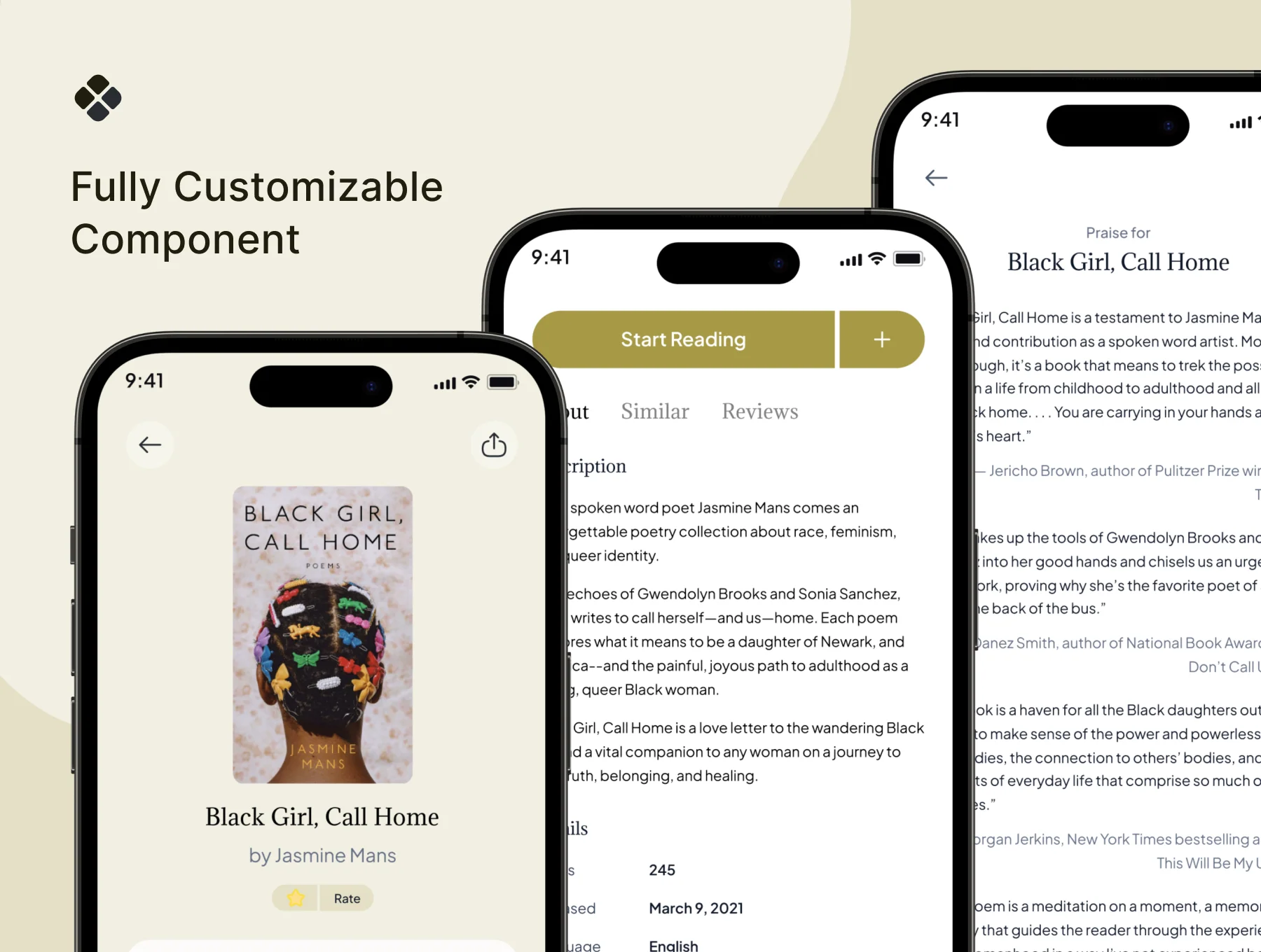 Epicplot - Ebook and Novel Reader UI Kit Template 2