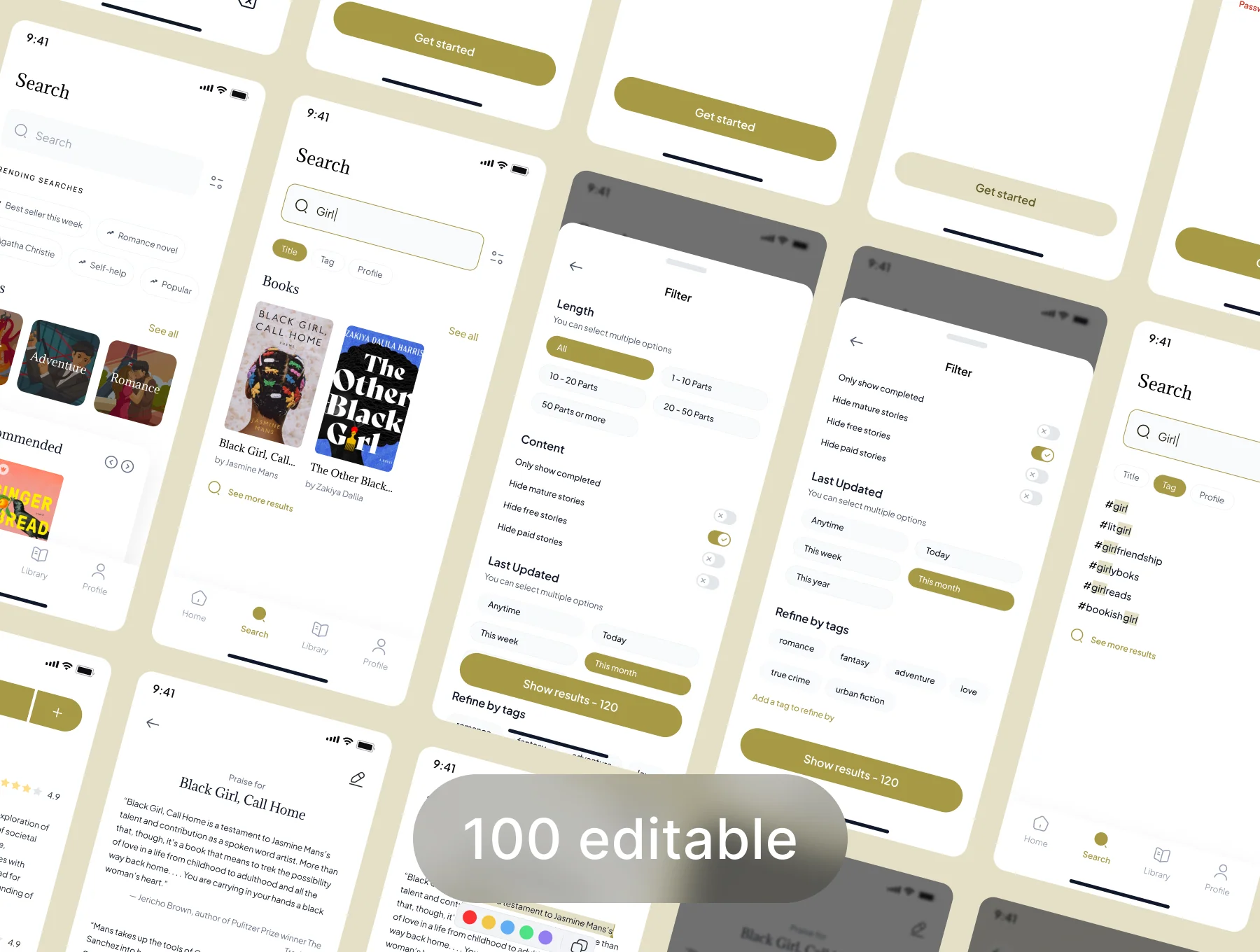 Epicplot - Ebook and Novel Reader UI Kit Template 3