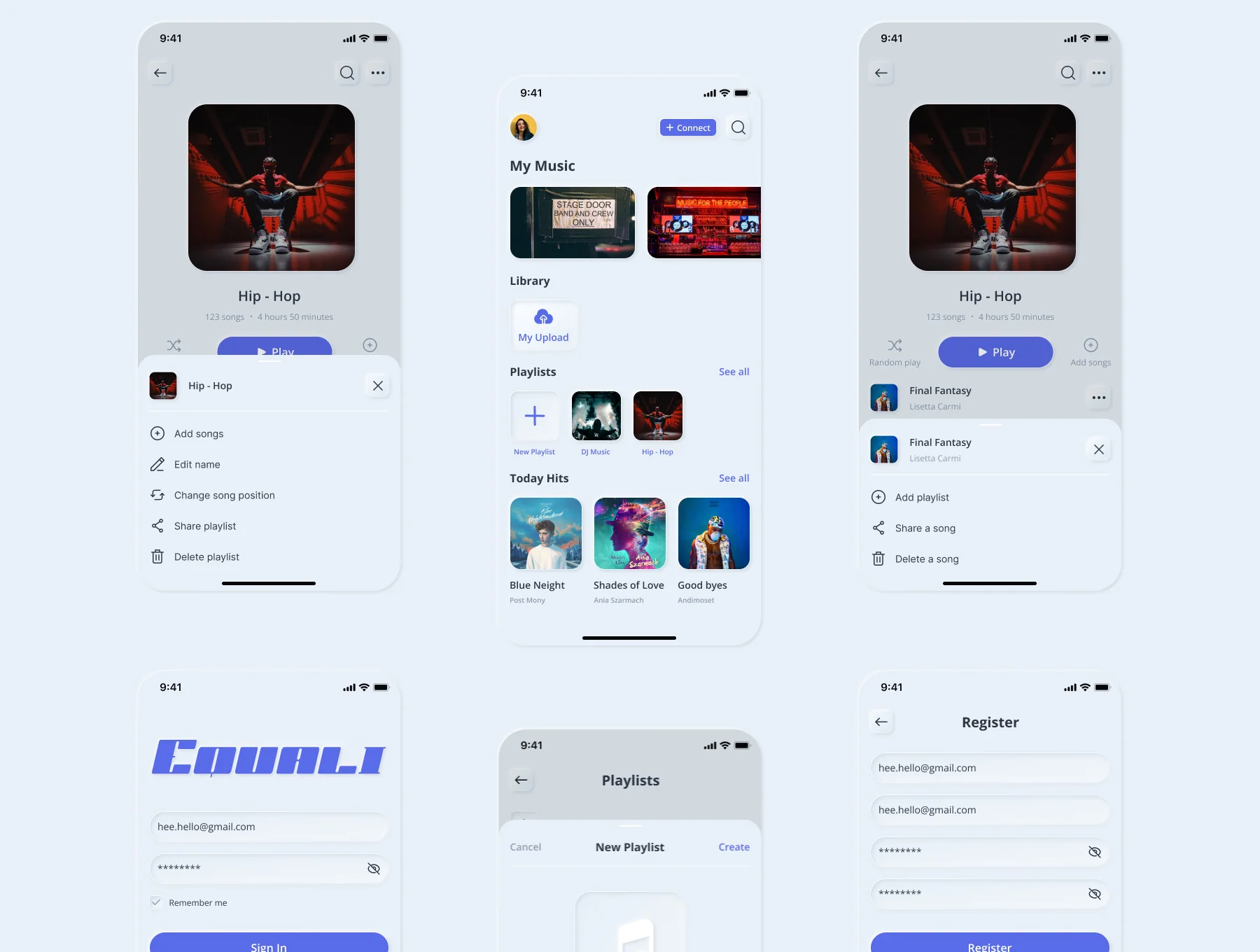 Equali - Equalizer App UI Kit 3