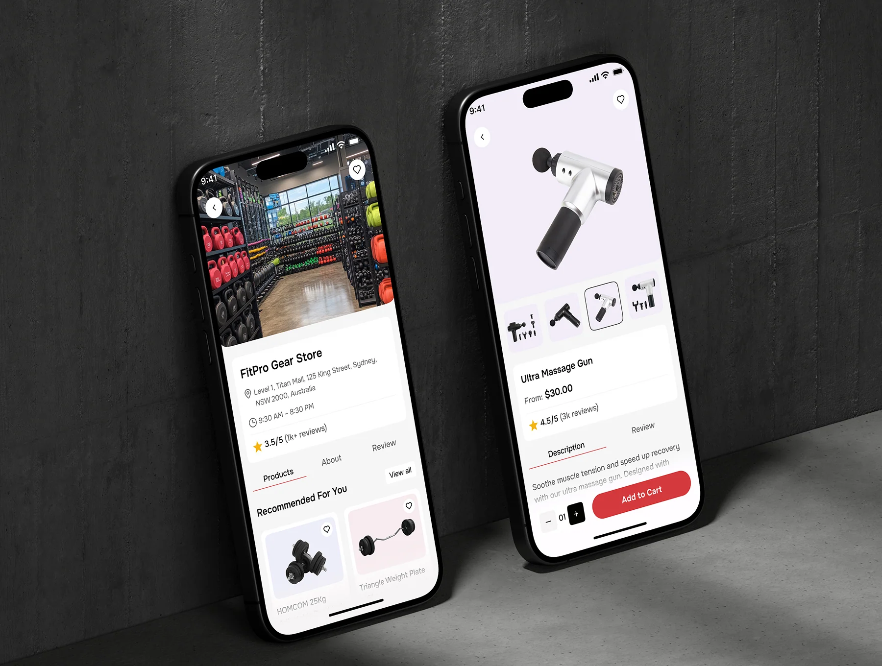 EquiFit – Fitness Equipment E-Commerce App UI Kit 7