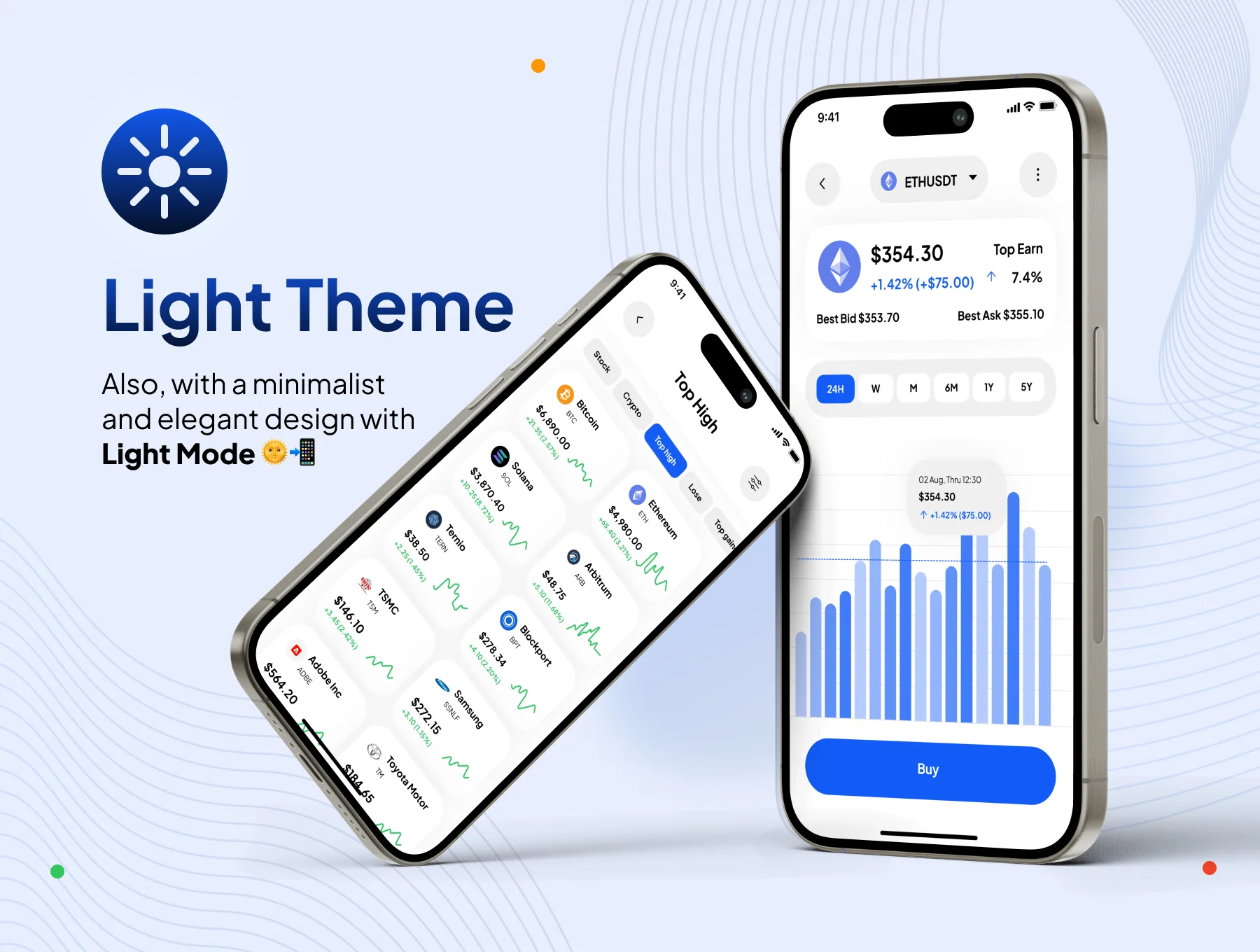 Equinox - Super App Stock Crypto Trading App UI Kit 6