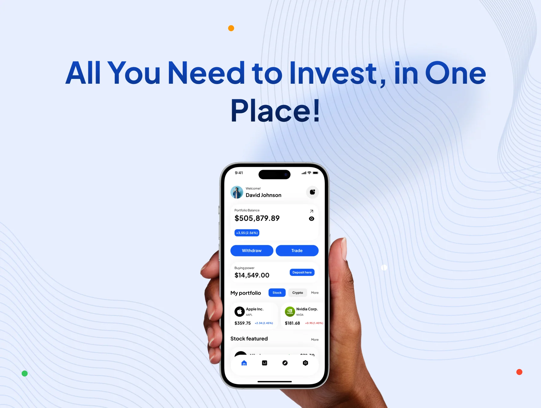 Equinox - Super App Stock Crypto Trading App UI Kit 8