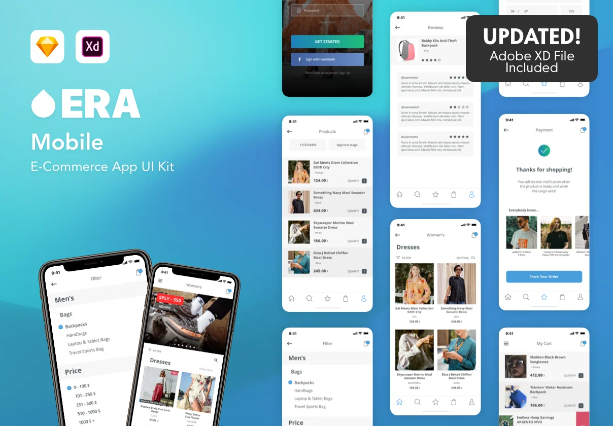 Era E-Commerce UI Kit