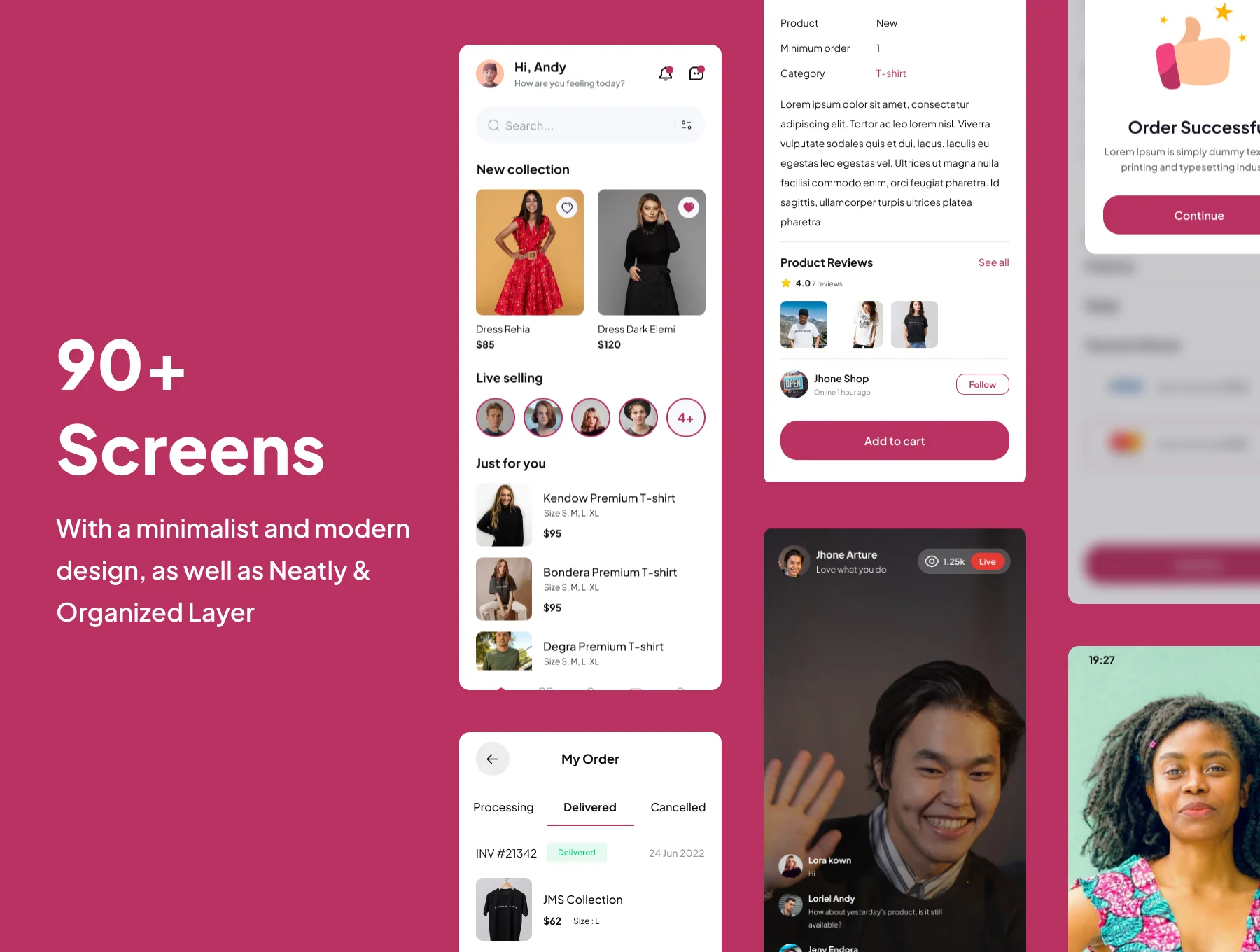 Era Shop - E Commerce App UI Kits 2