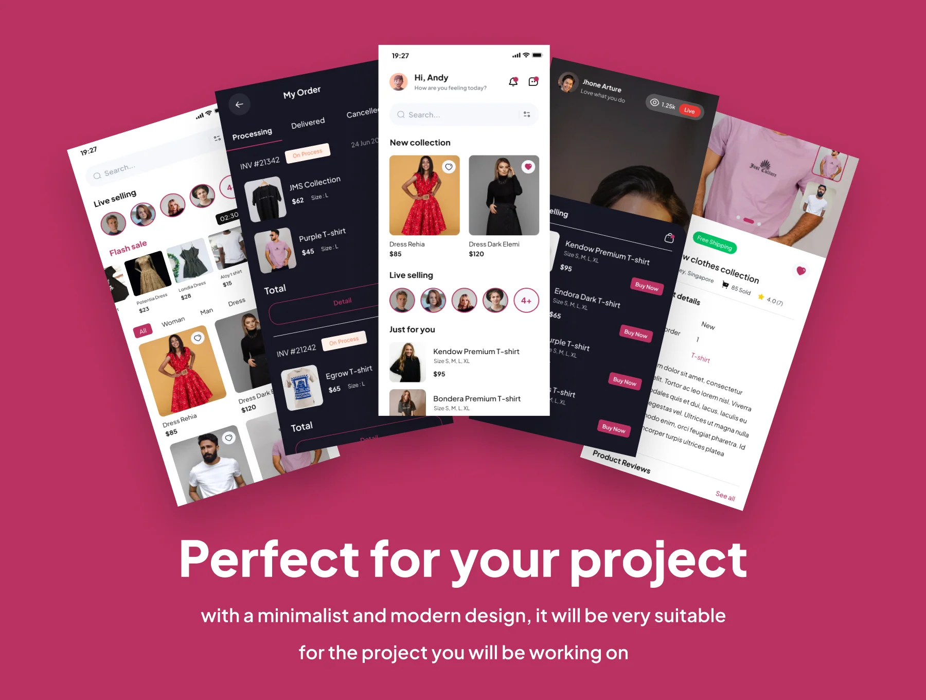 Era Shop - E Commerce App UI Kits 4