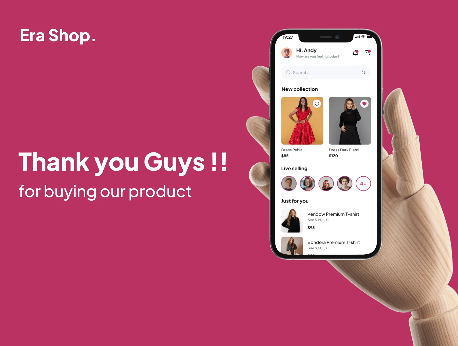 Era Shop - E Commerce App UI Kits 6