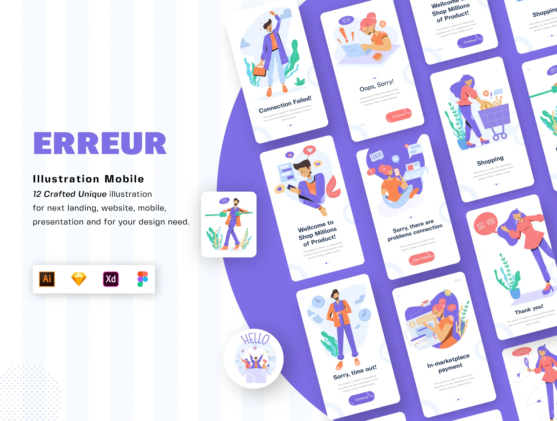 ERREUR - Illustration Mobile Kit 6