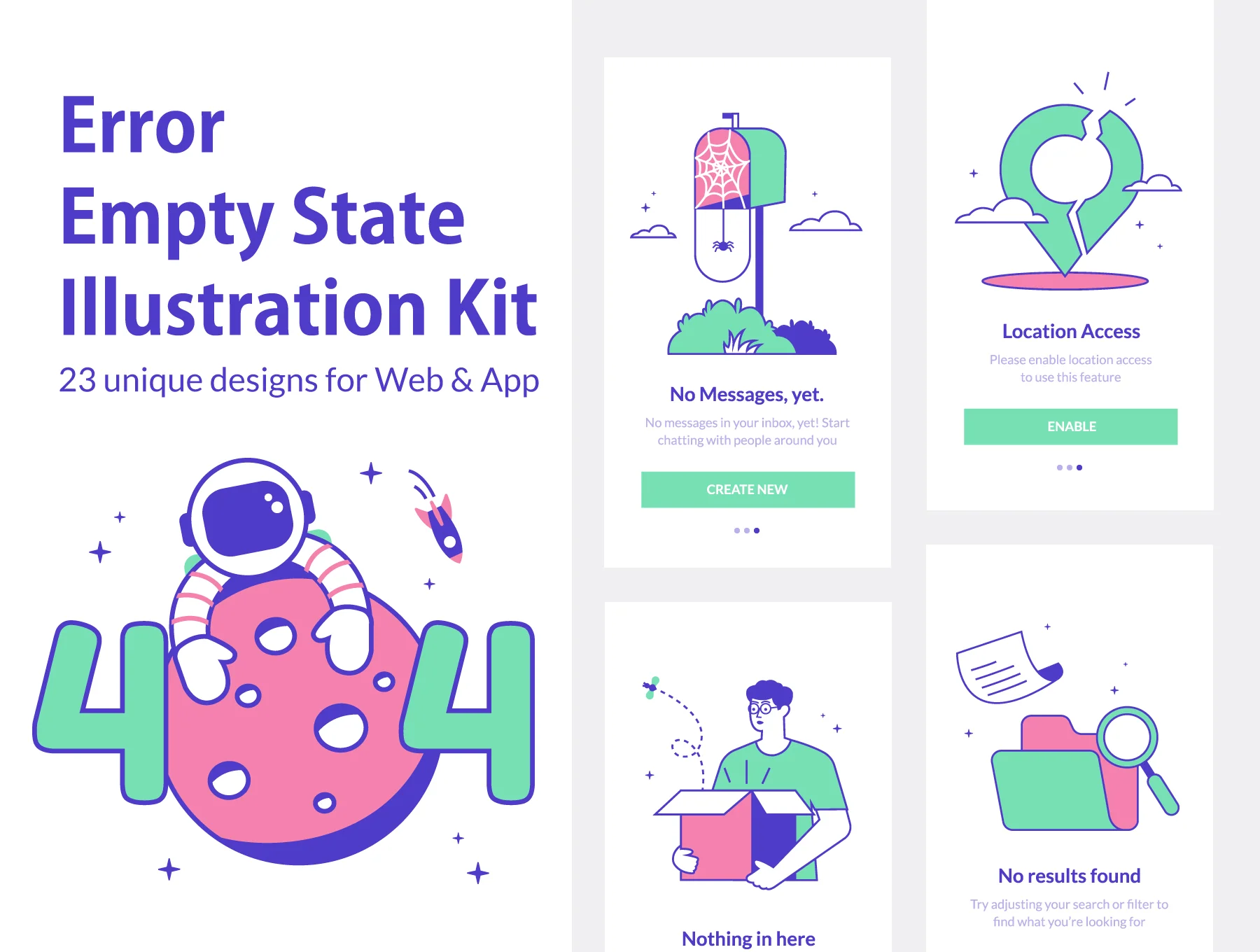 ERROR - Emptystates Illustration Kit