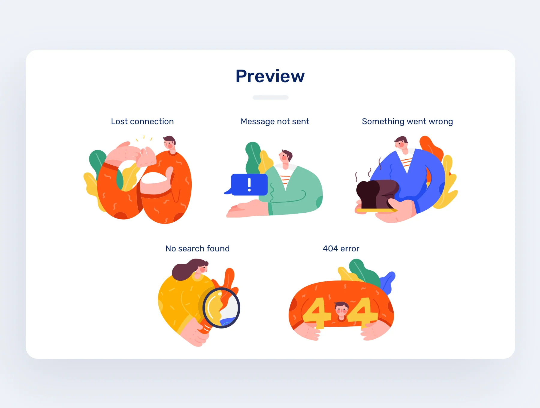 Error State Illustrations 5