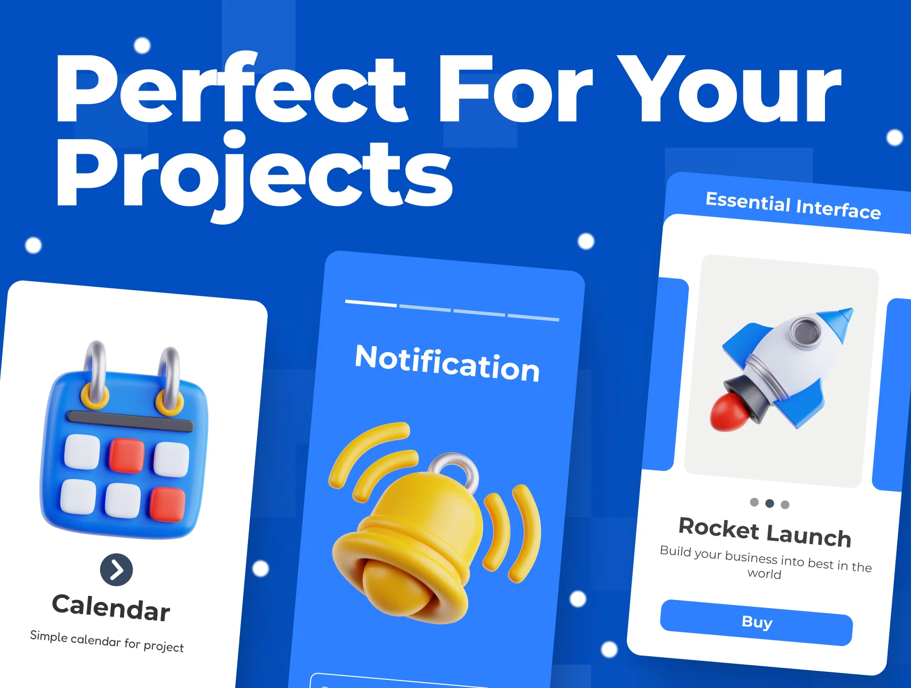 Essential Interface 3D Icon Set 3
