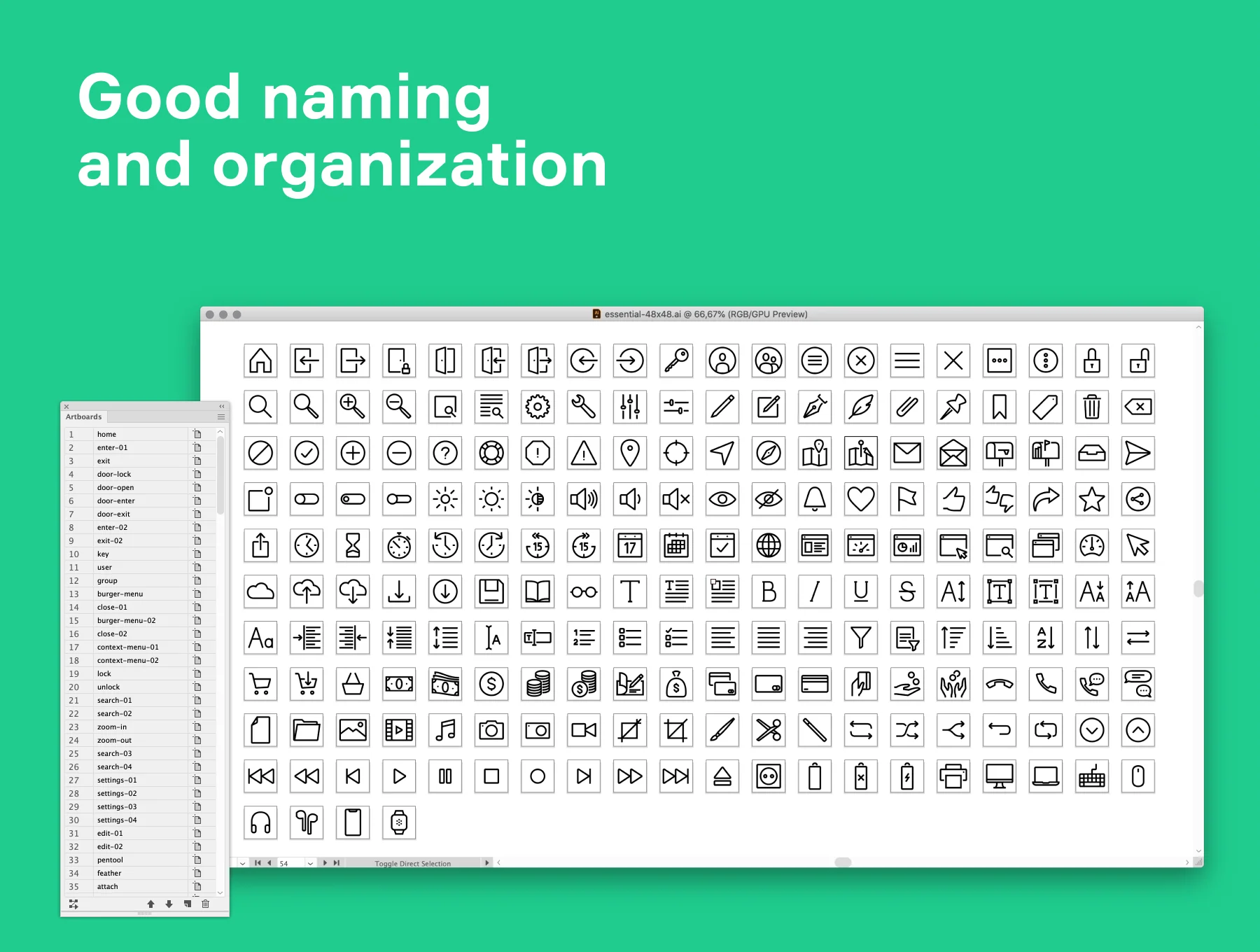 Essential Line Icons 3