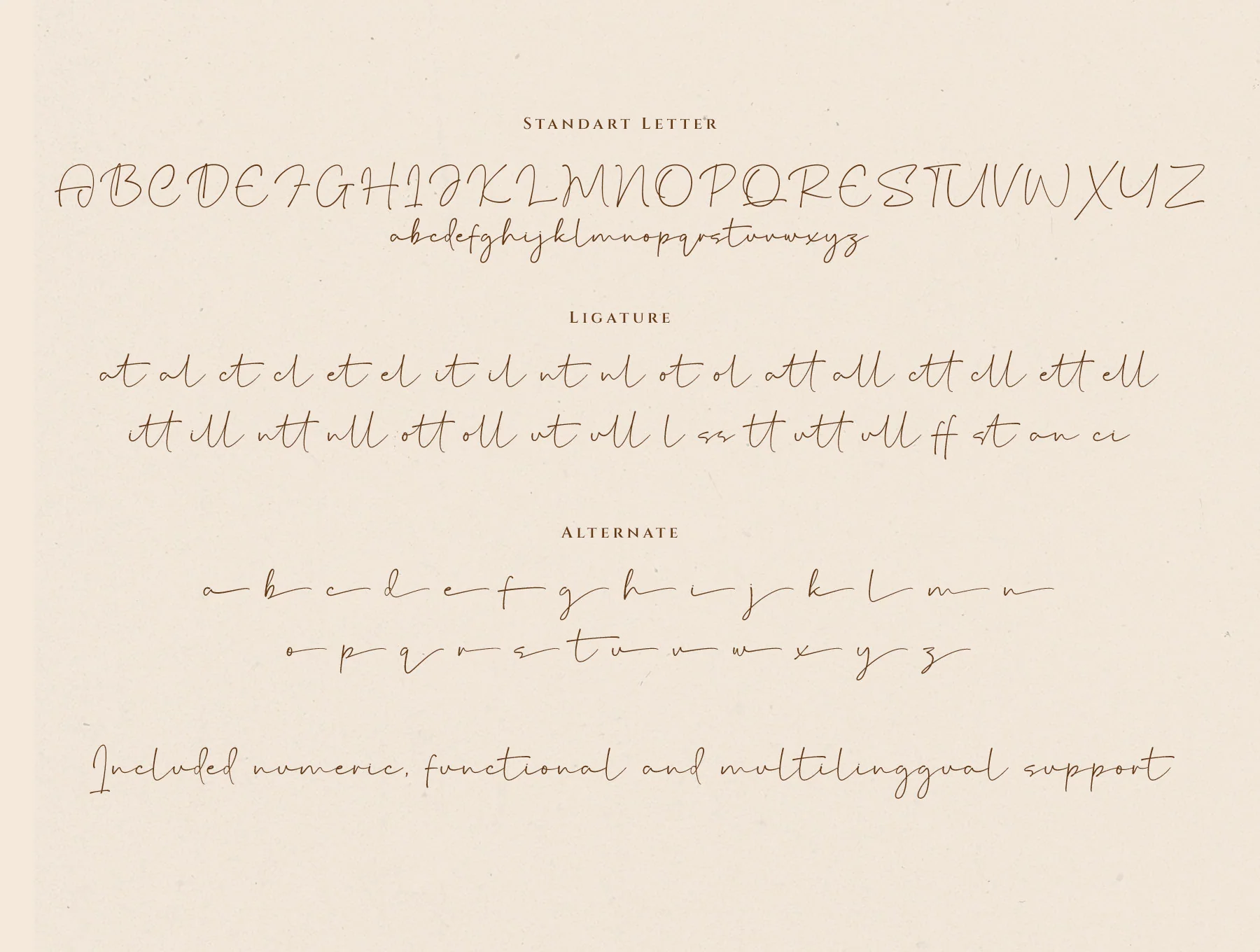 Estancia Elegant Signature Font 8