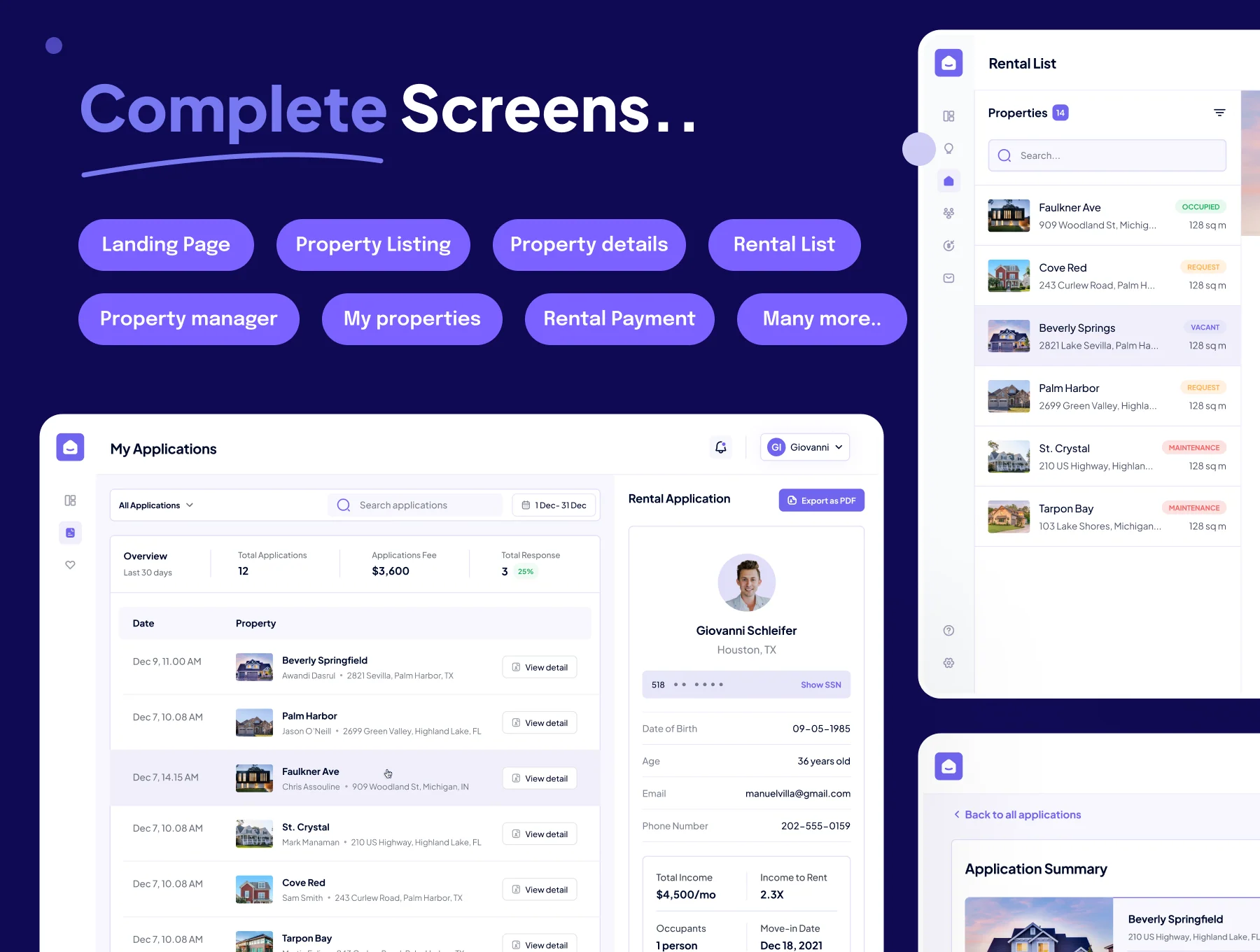 Estatery - Real Estate SaaS Web UI Kit 5