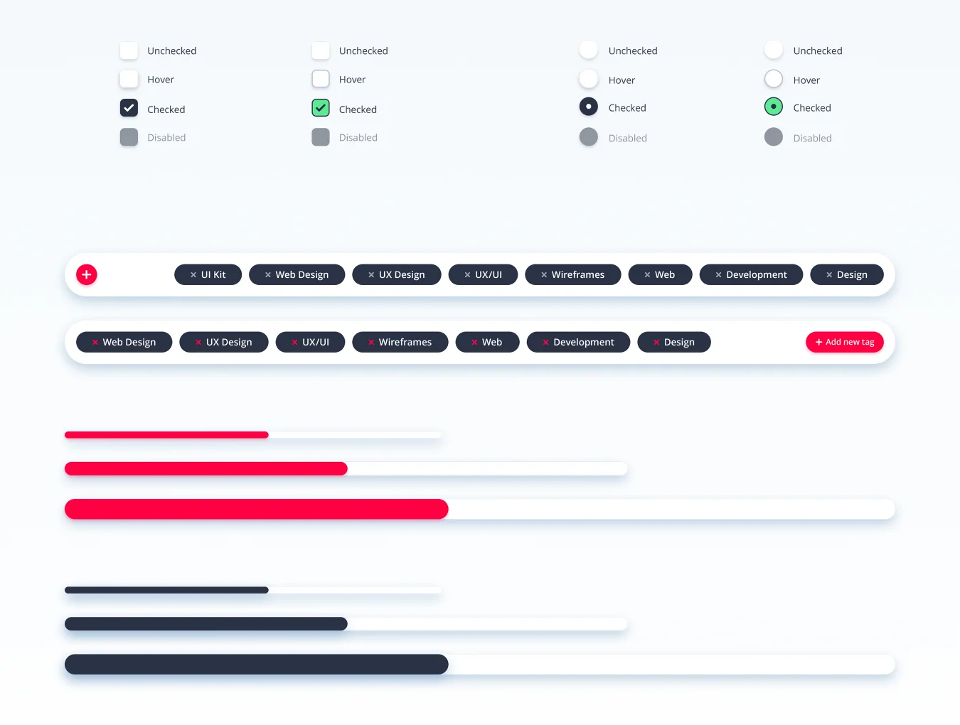 Esthetic UI Kit 8