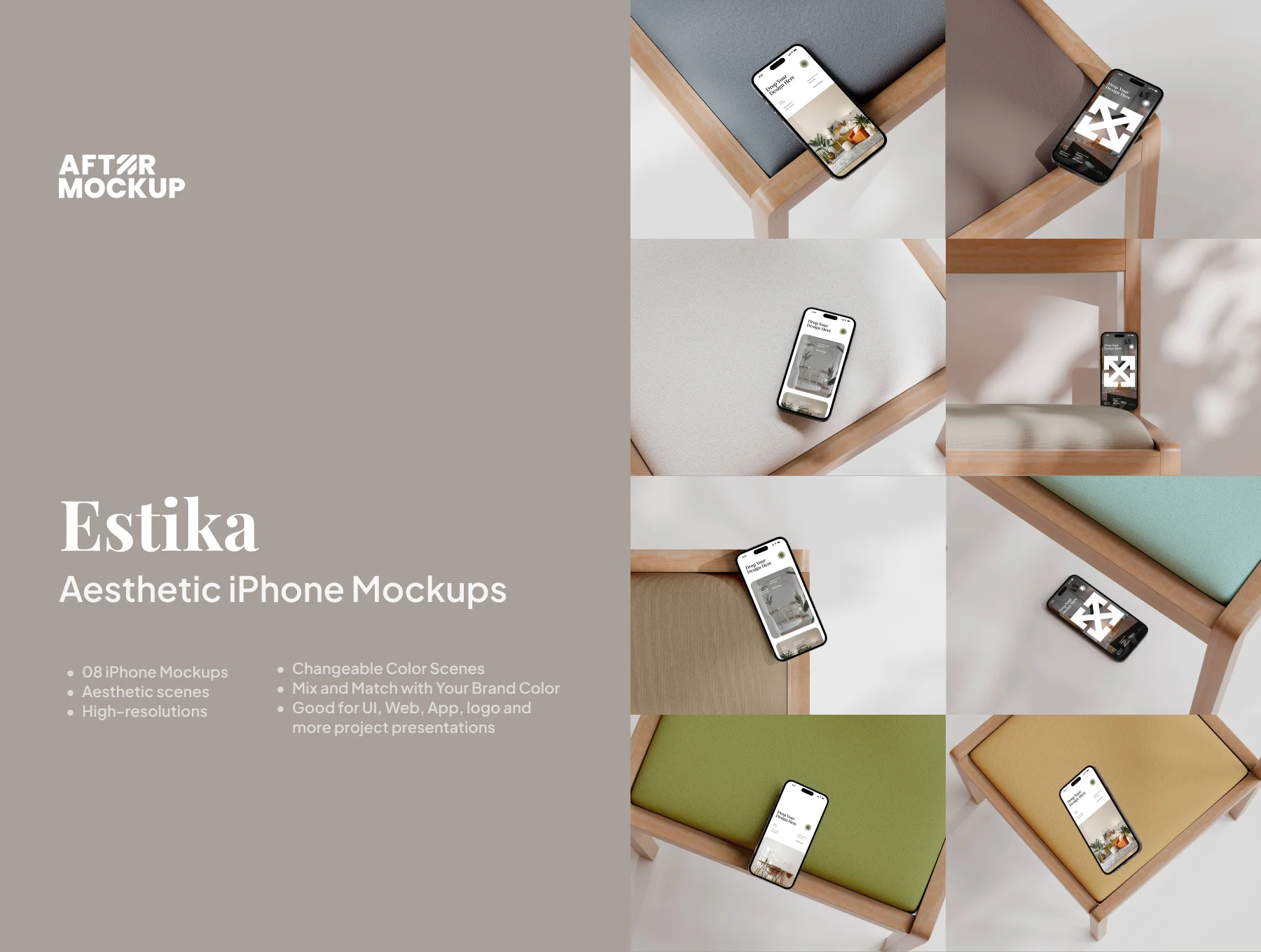 Estika iPhone Mockups 6