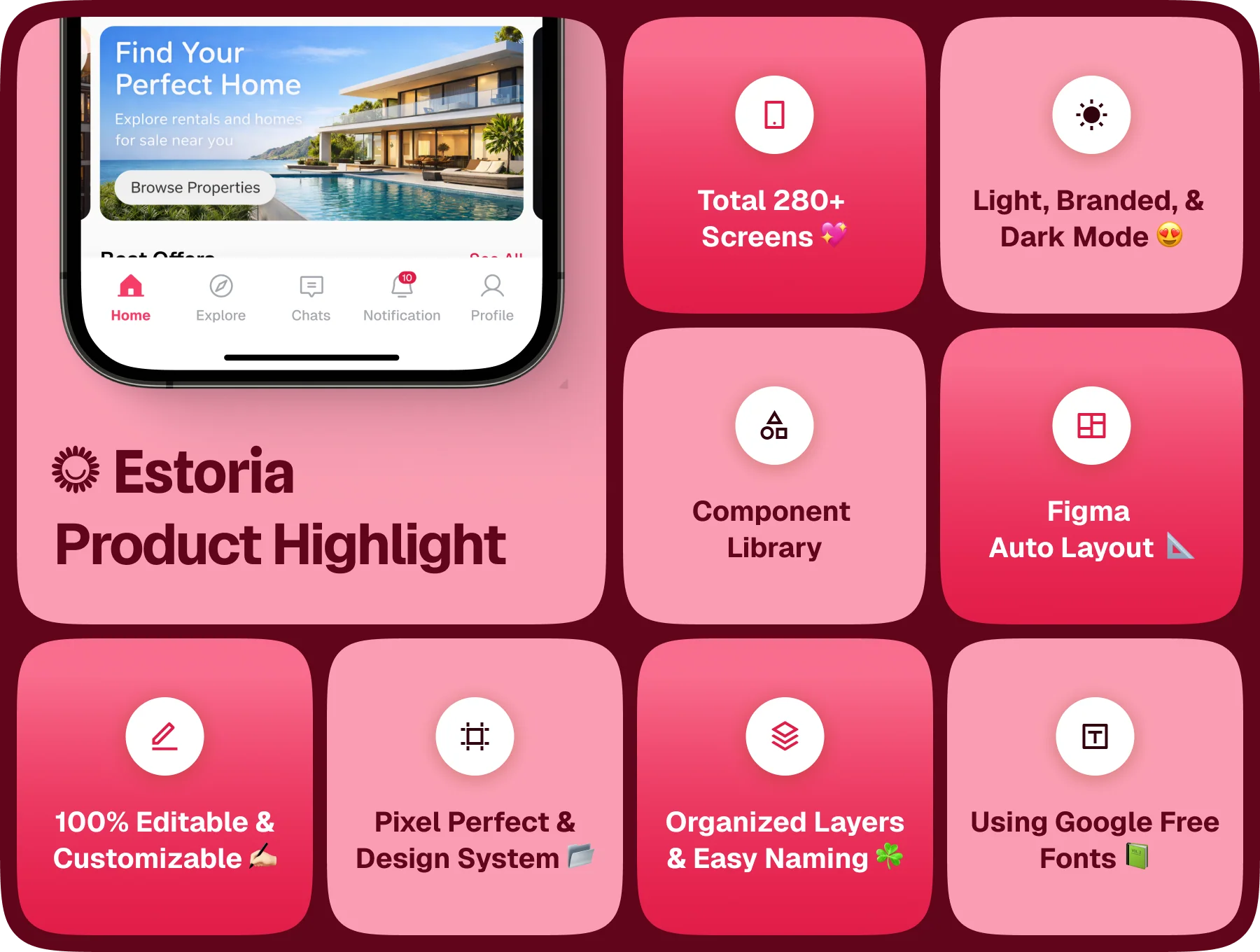Estoria - Modern Property Marketplace App 3