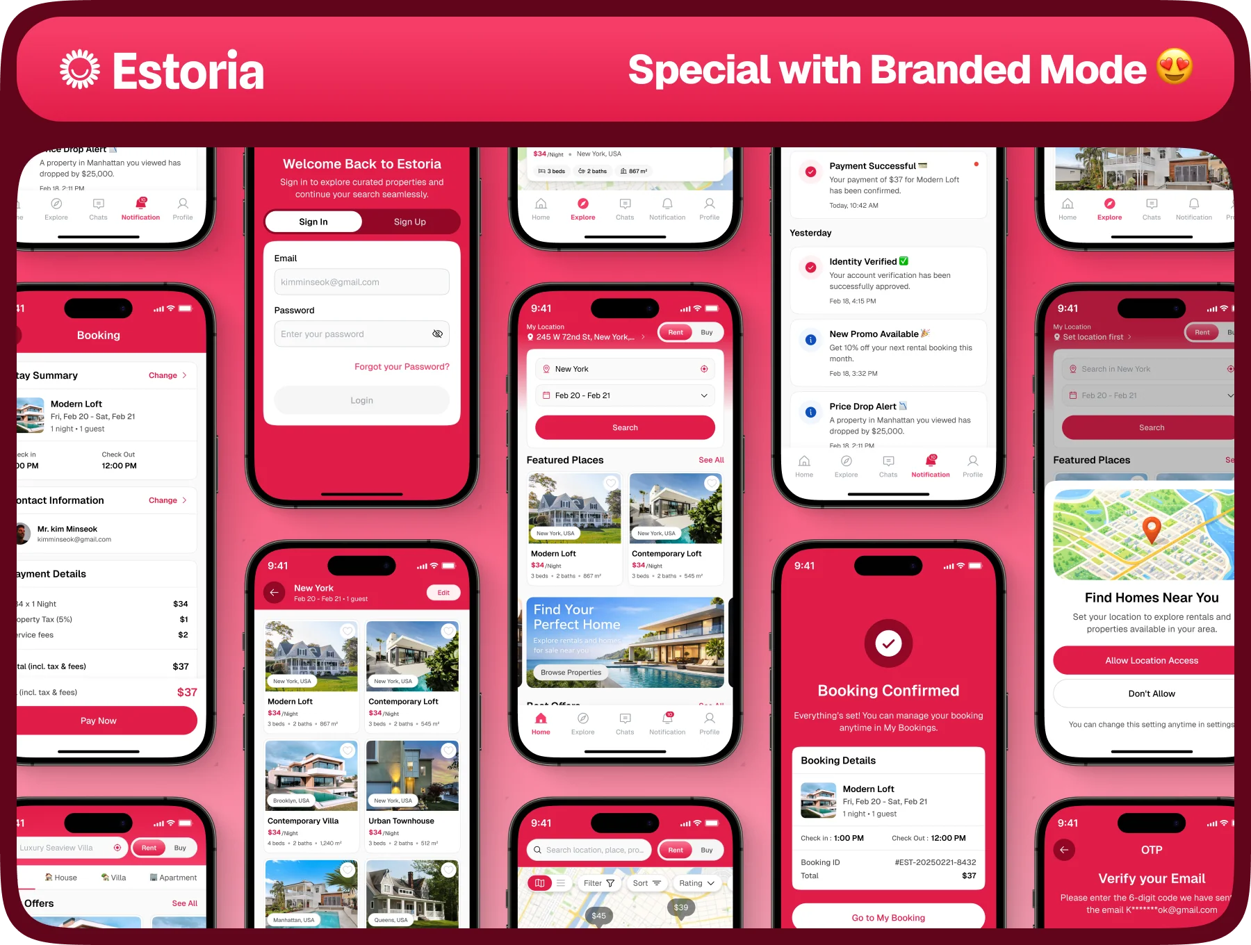 Estoria - Modern Property Marketplace App 4