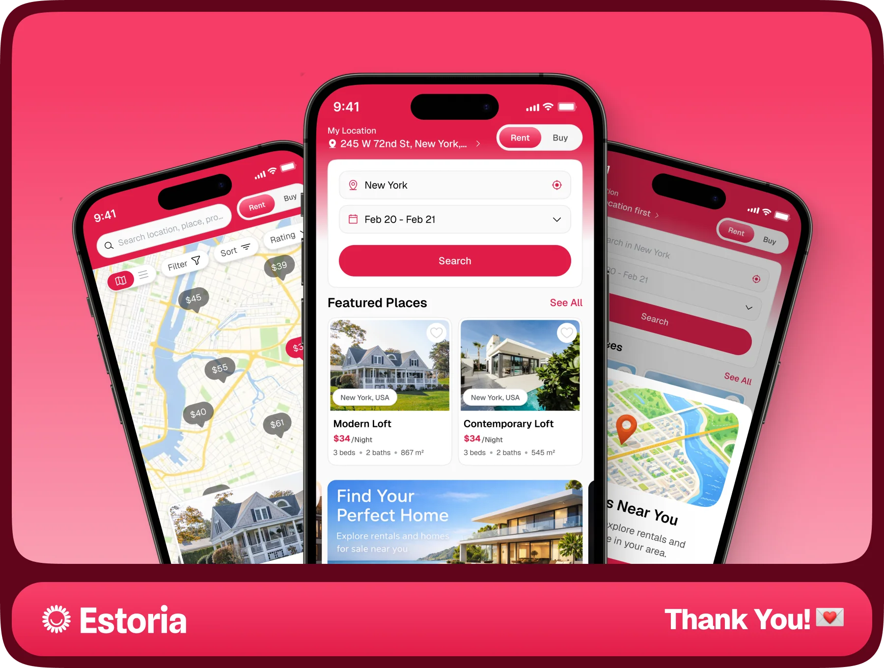 Estoria - Modern Property Marketplace App 8