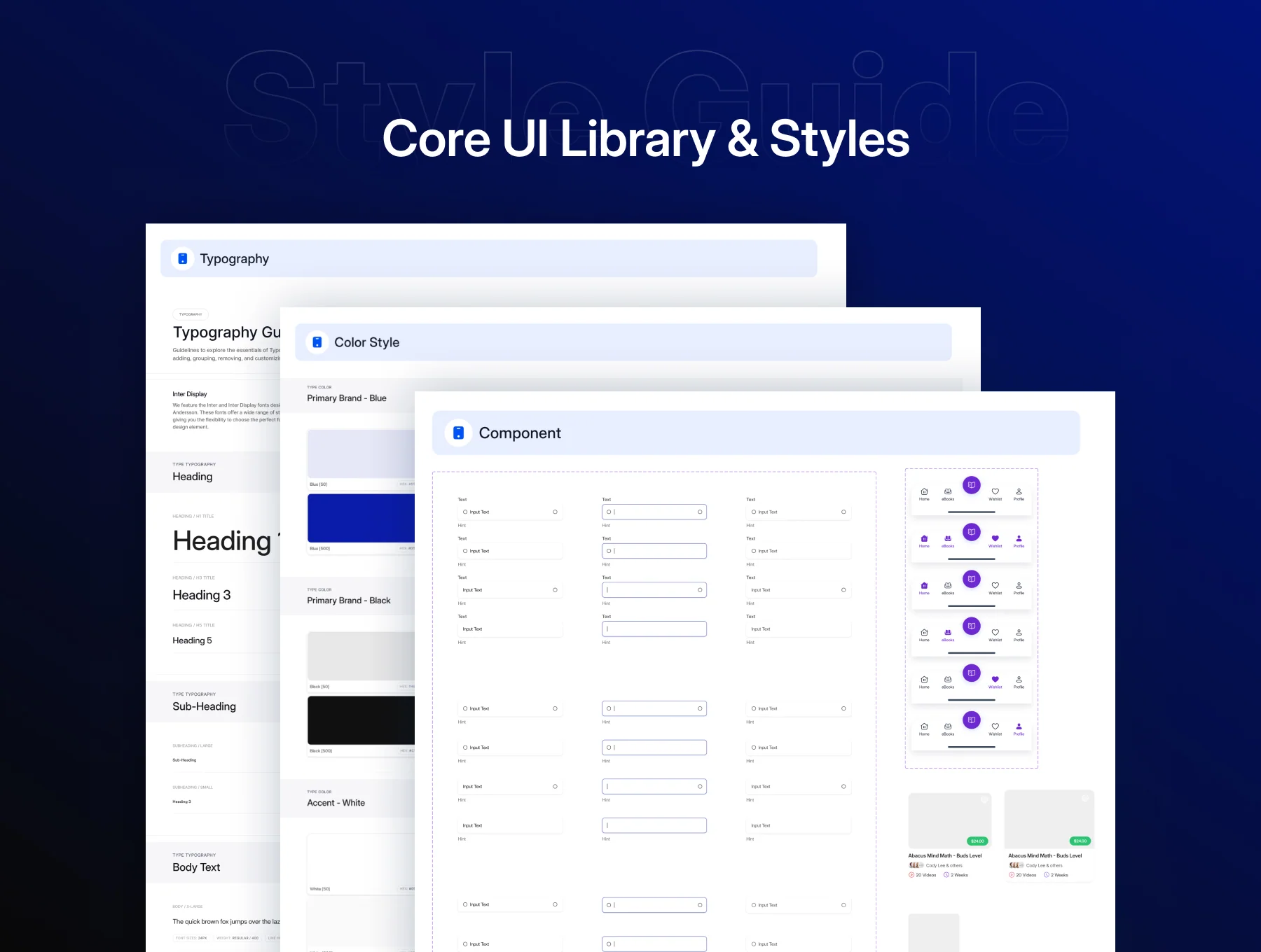 eStudro - Online eLearning Mobile App UI Kit 3